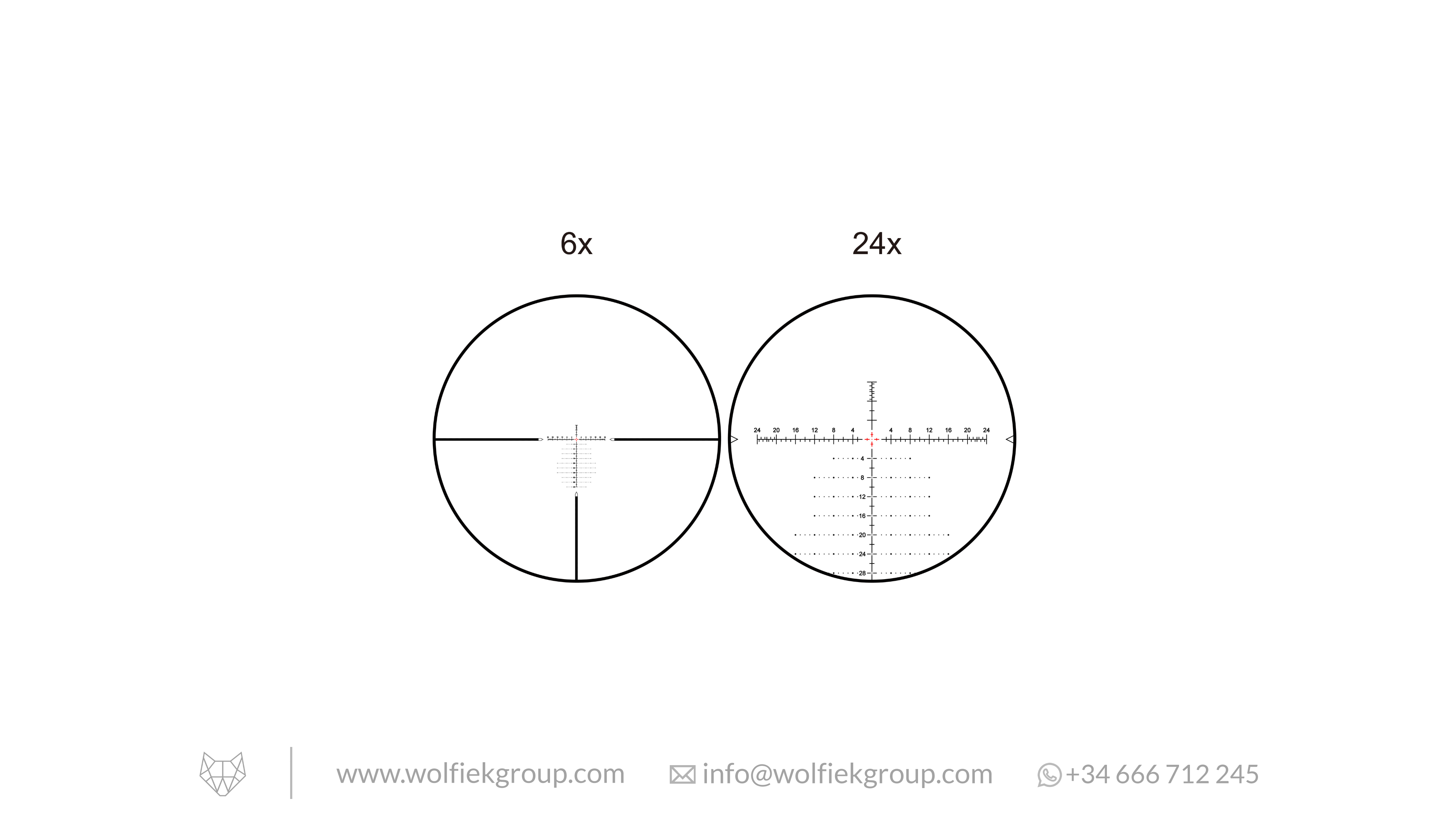 Vector Optics Taurus Riflescope - 6-24x50 HD MOA