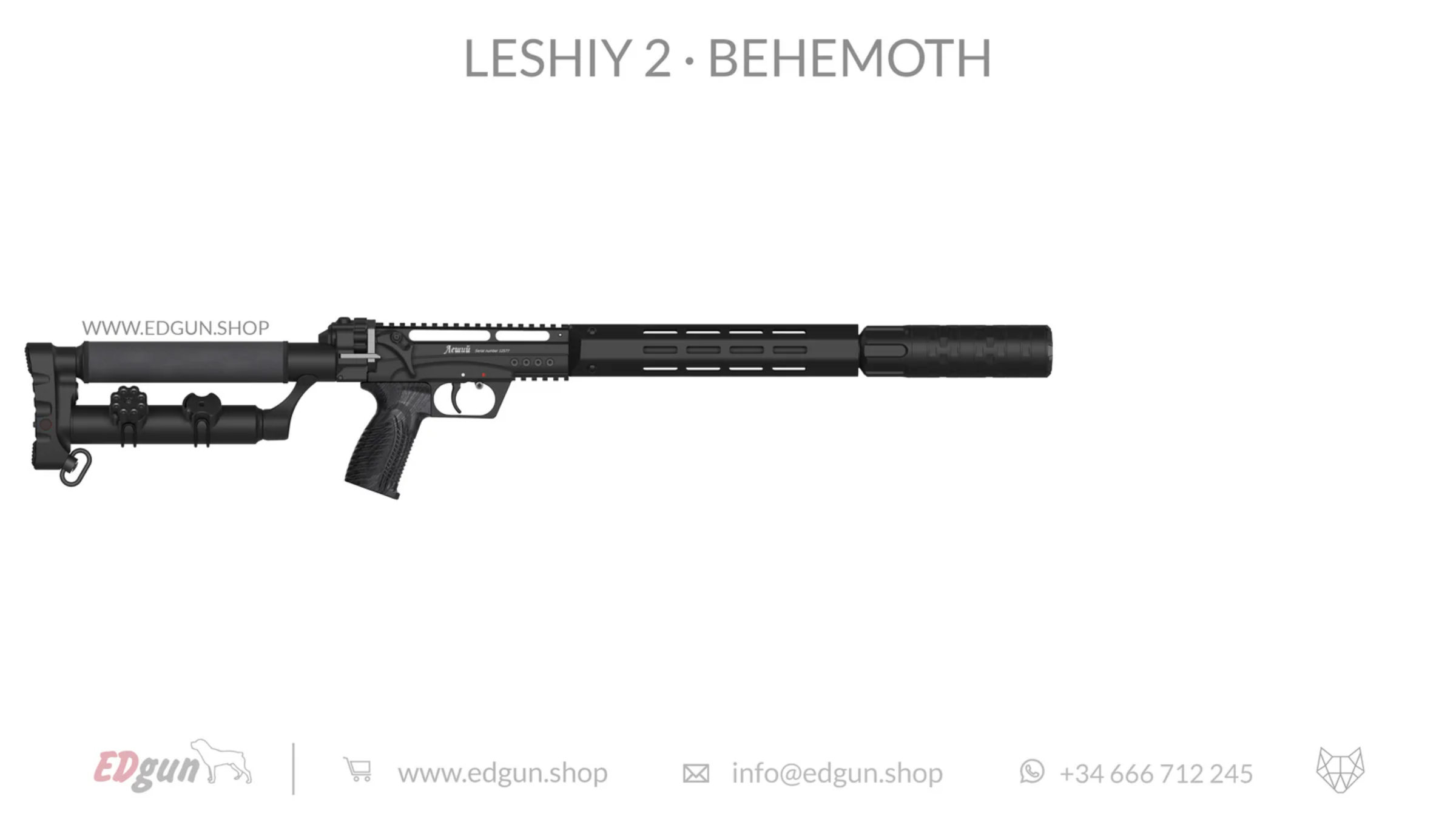 EDgun · Leshiy 2 · Behemoth Reflex · All Black