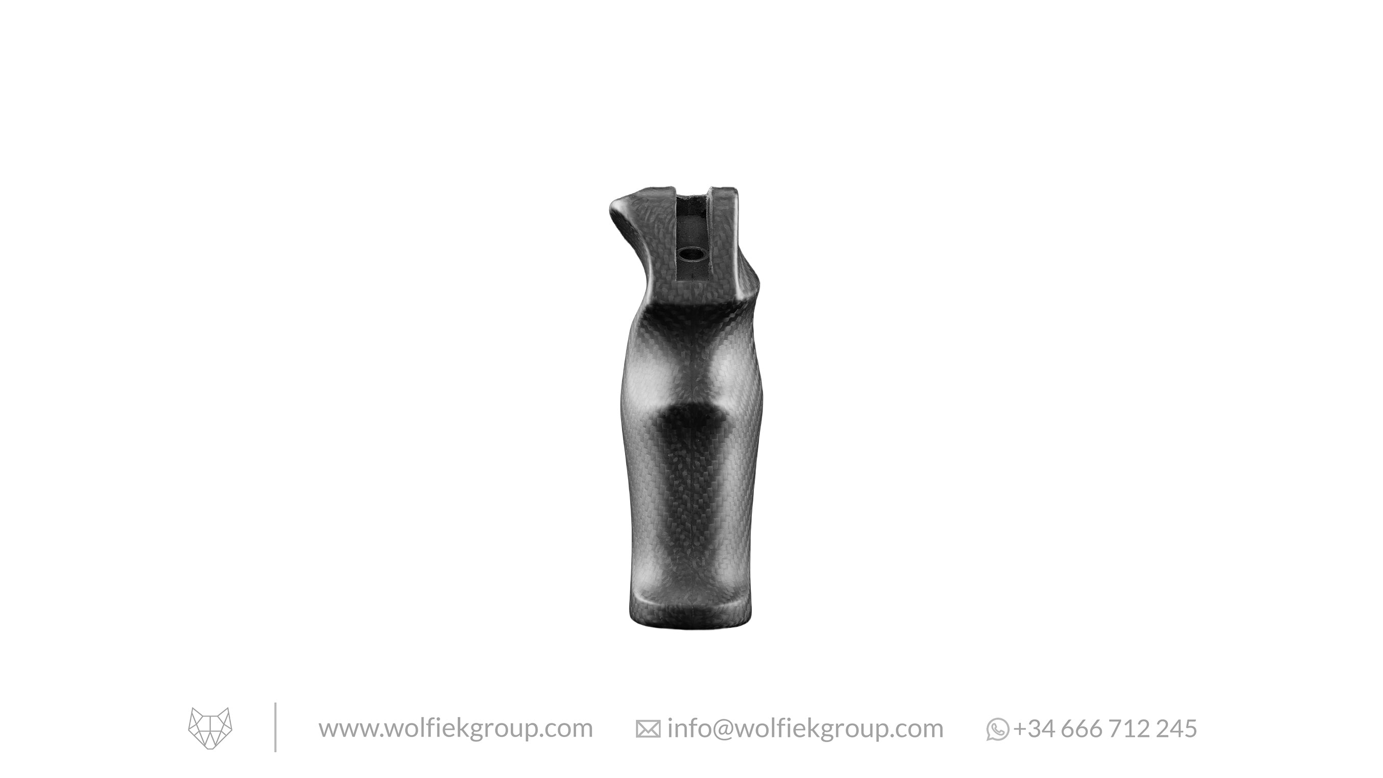 AR-15 CF Wolfiek Grip Zero Angle