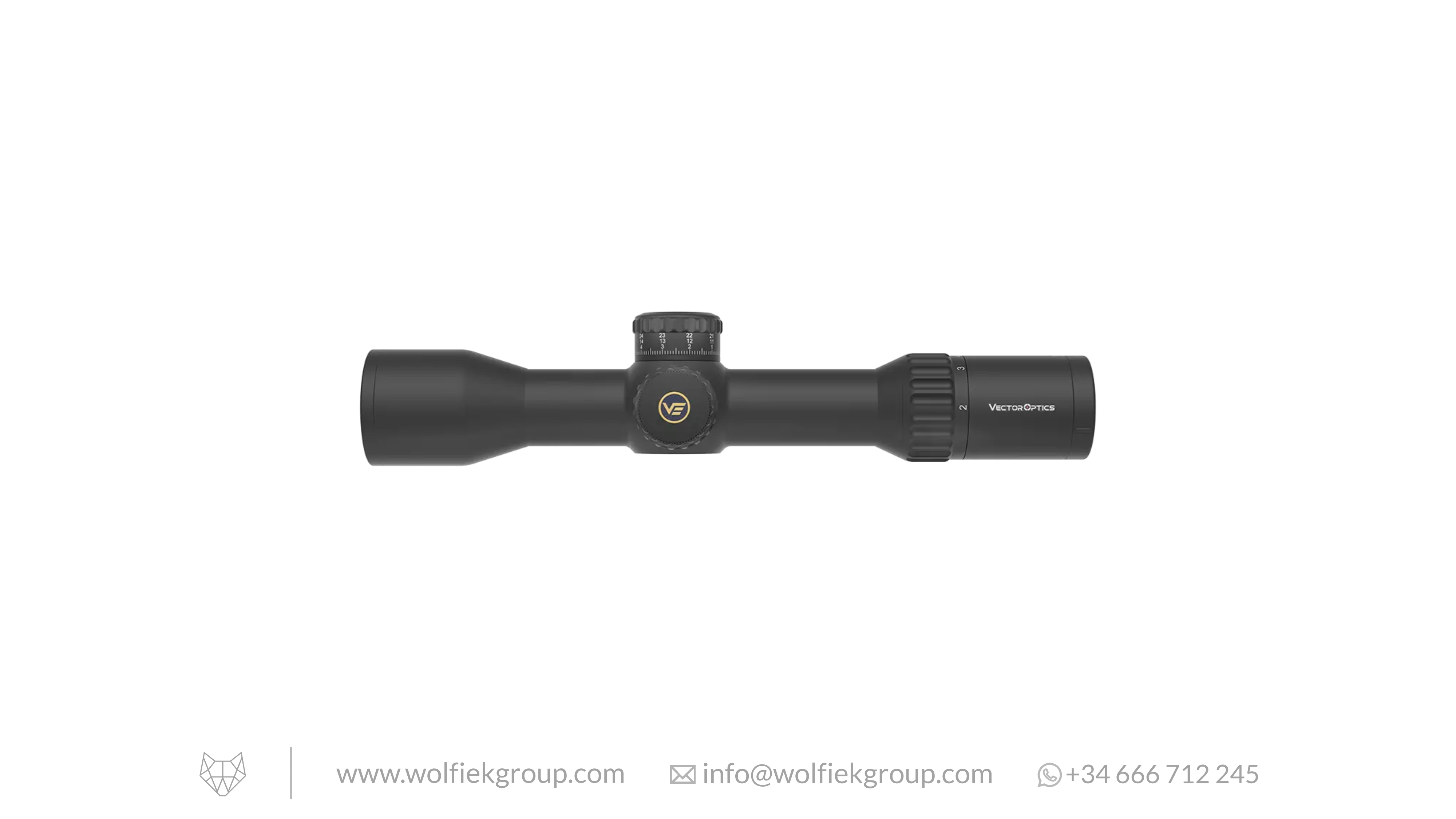Vector Optics Continental Riflescope - x6 2-12x44 CTR MPVO