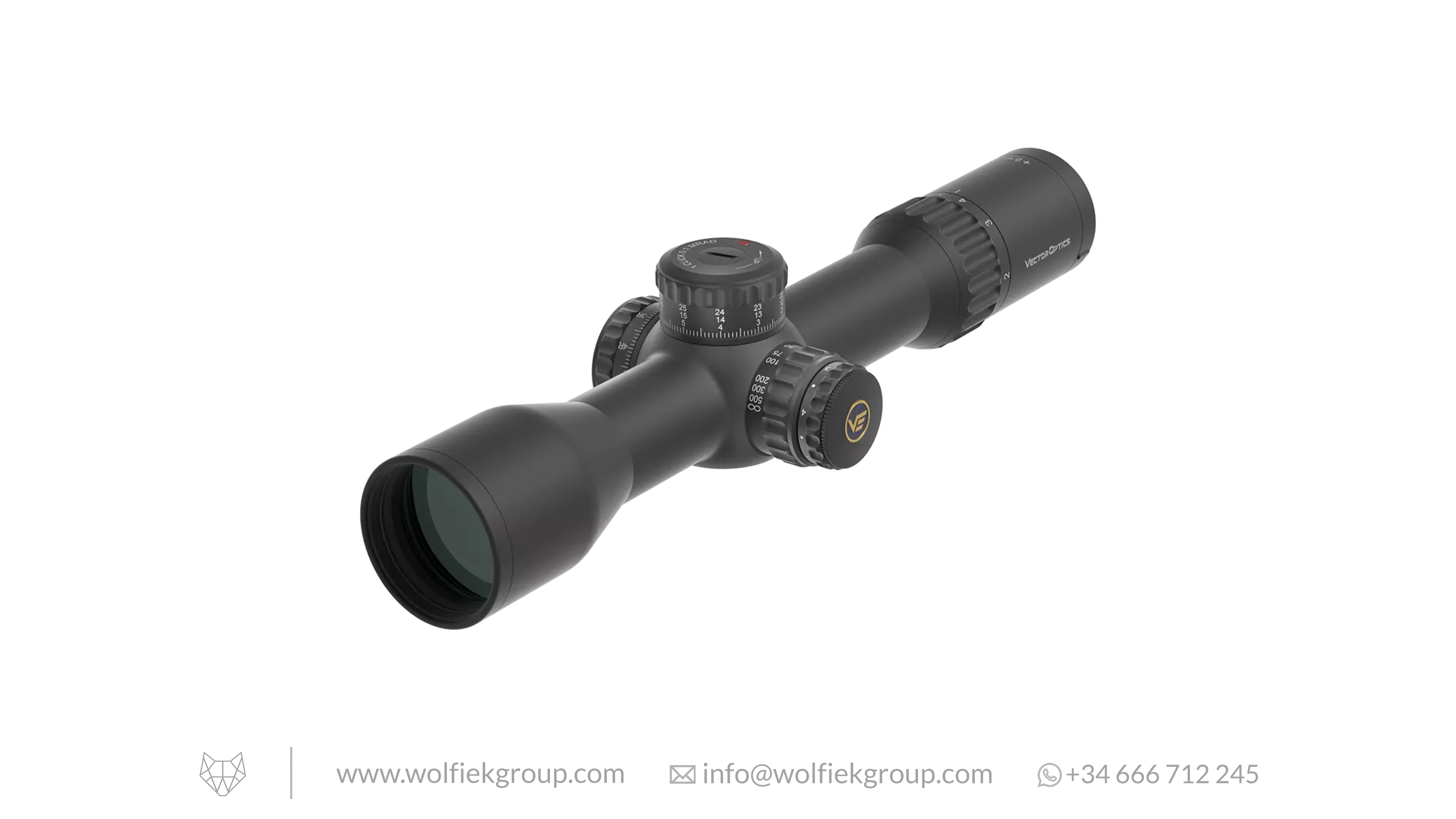 Vector Optics Continental Riflescope - x6 2-12x44 CTR MPVO