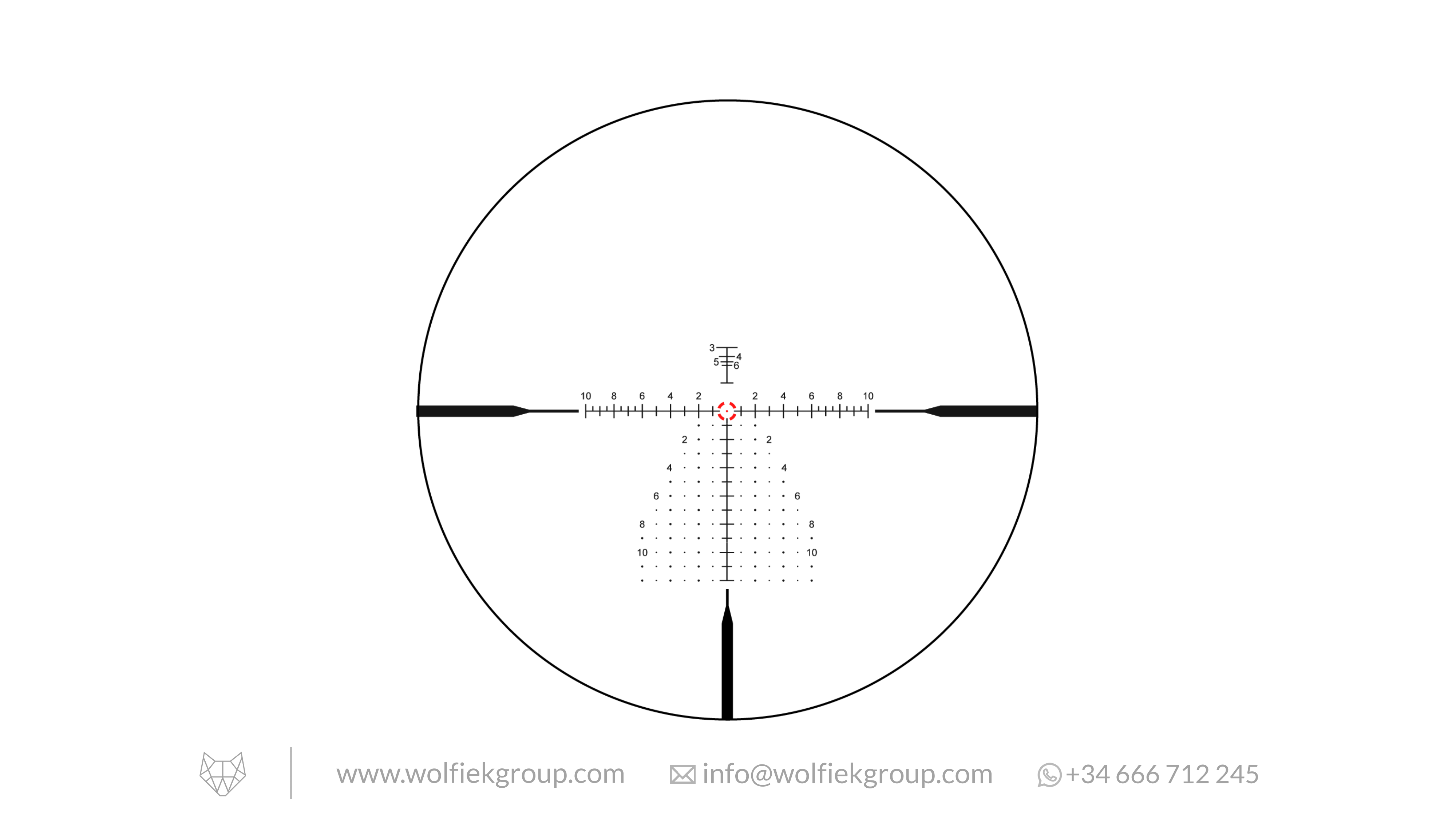 Vector Optics Continental Riflescope - x6 2-12x44 RAR MPVO