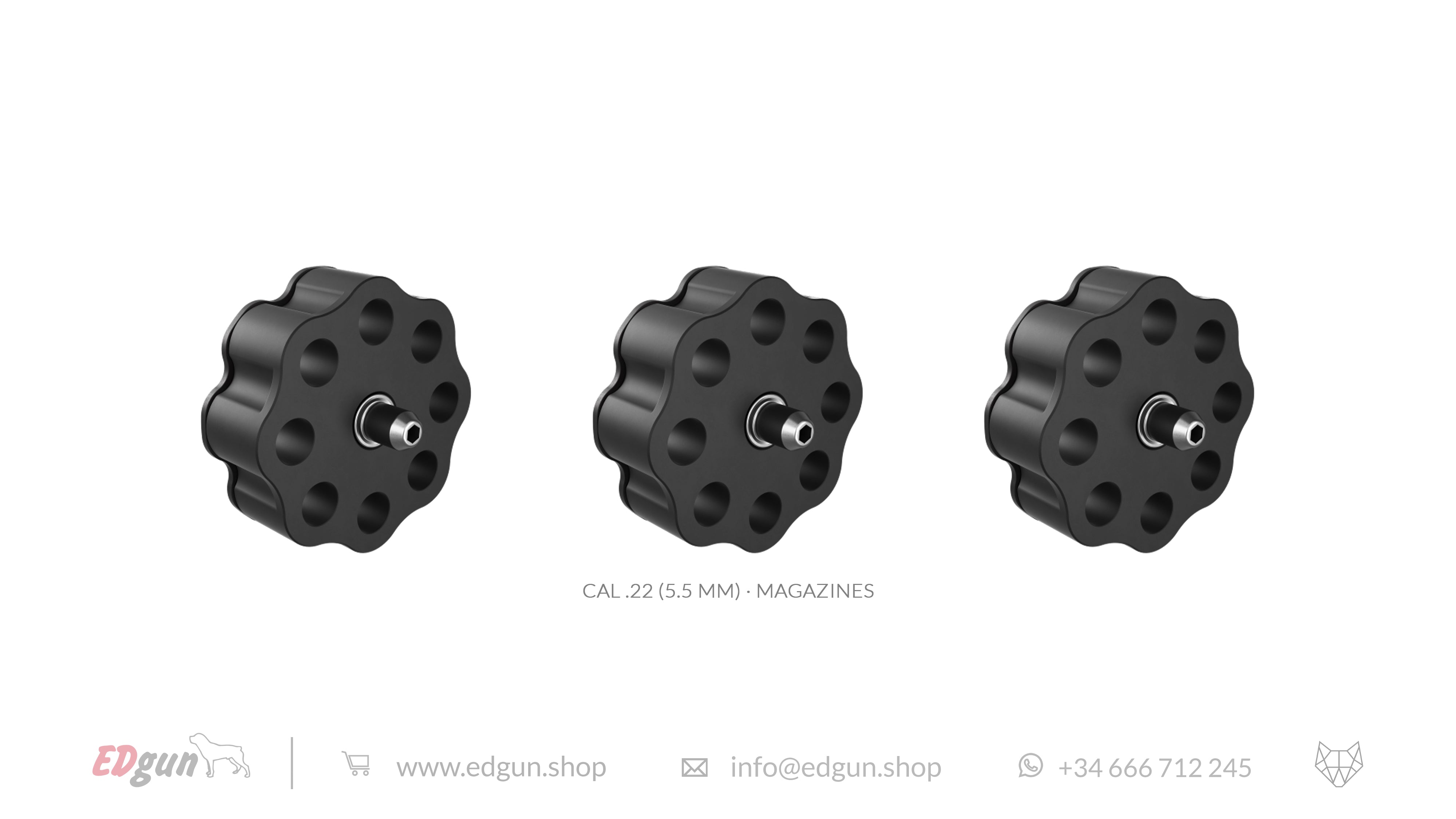 EDgun · Leshiy 2 · Metal Magazines · Pellets