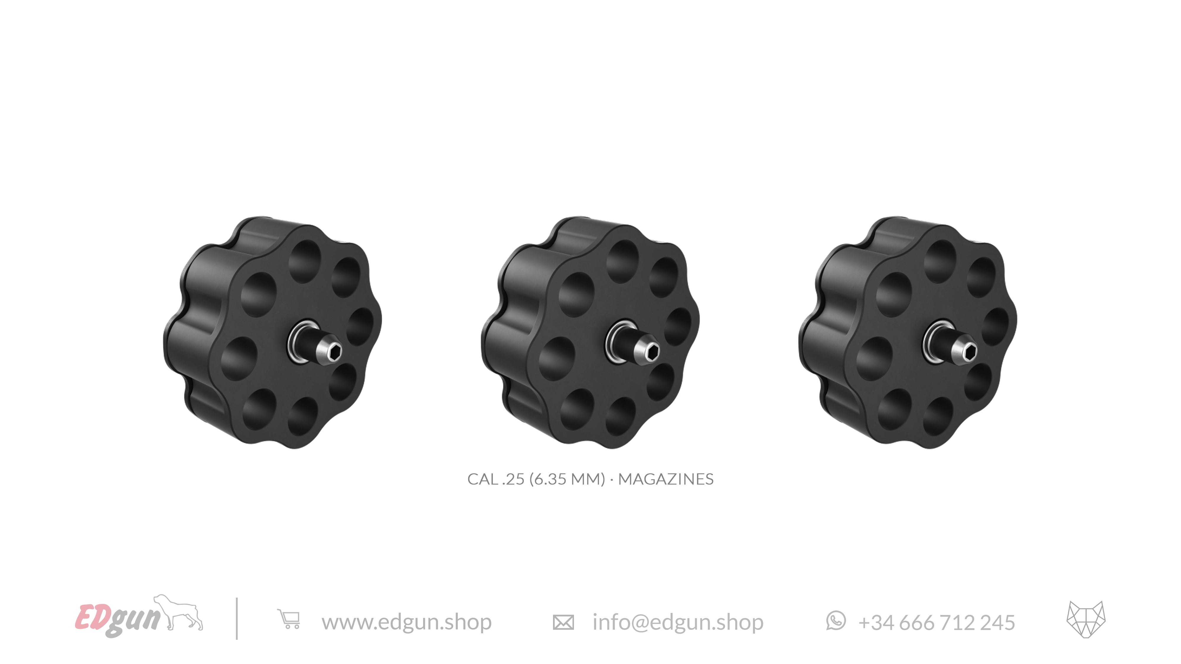 EDgun · Leshiy 2 · Metal Magazines · Pellets