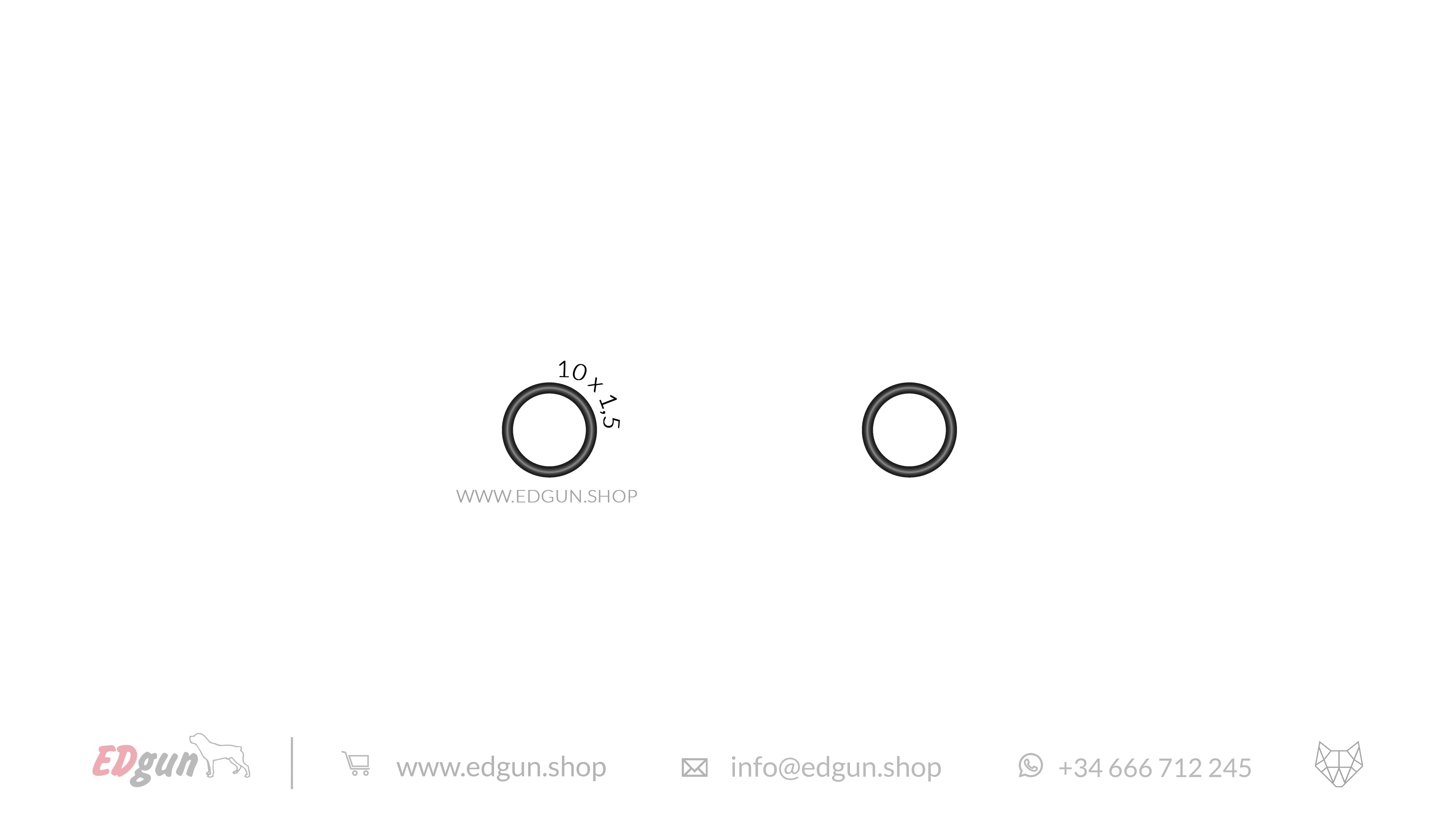 Original O-rings set for Leshiy 2