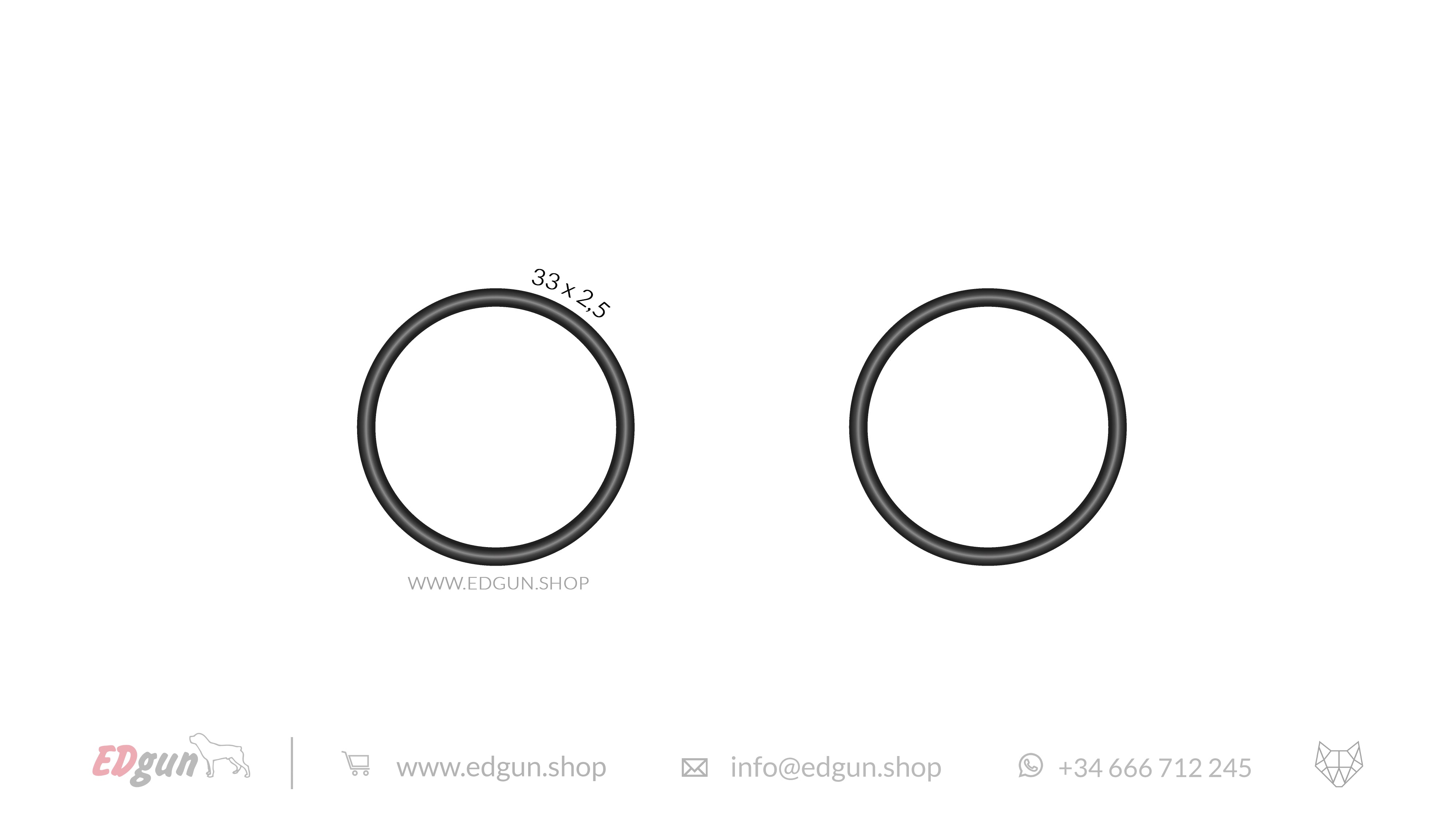 Original O-rings set for Leshiy 2