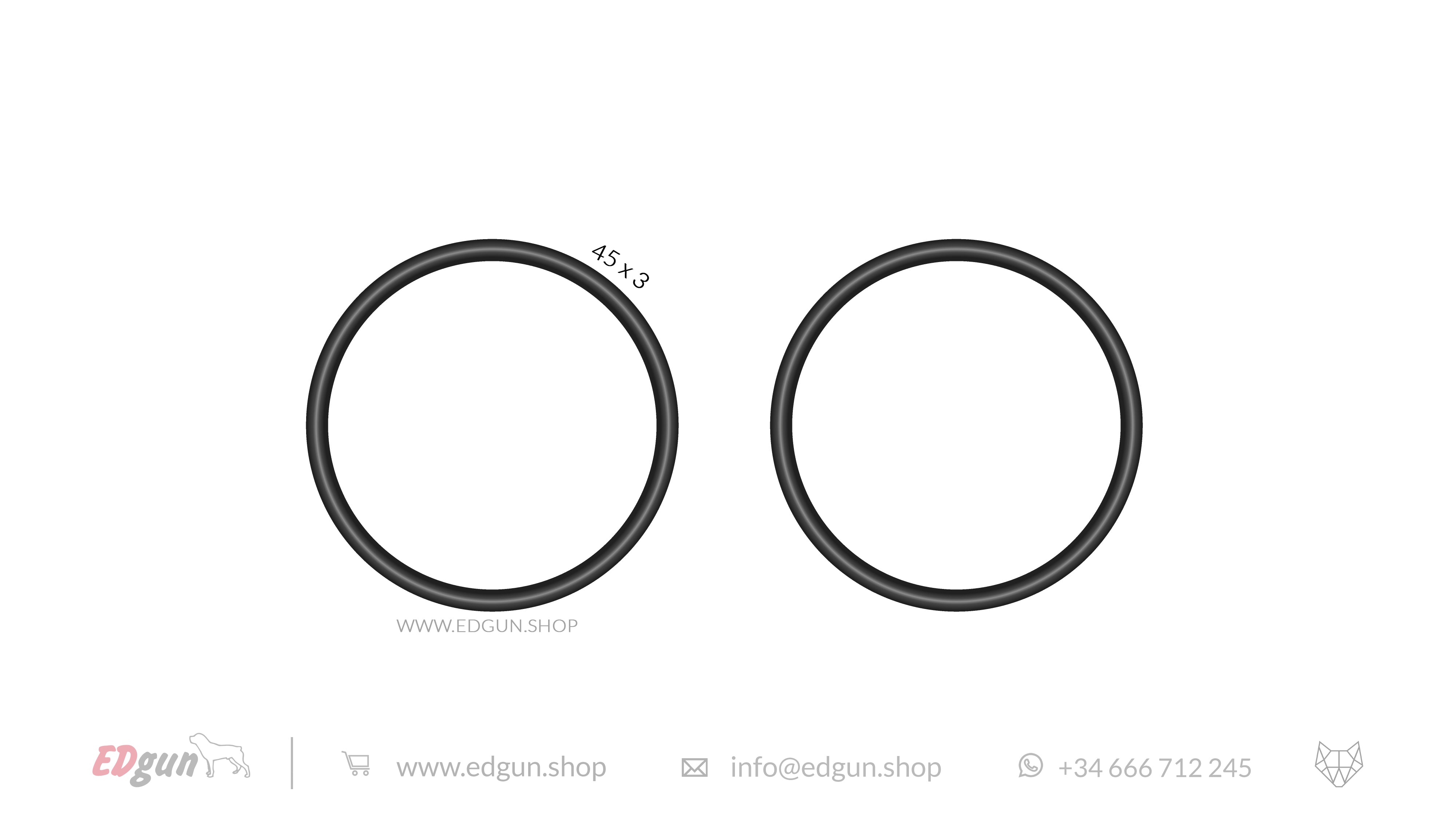 Original O-rings set for Leshiy 2