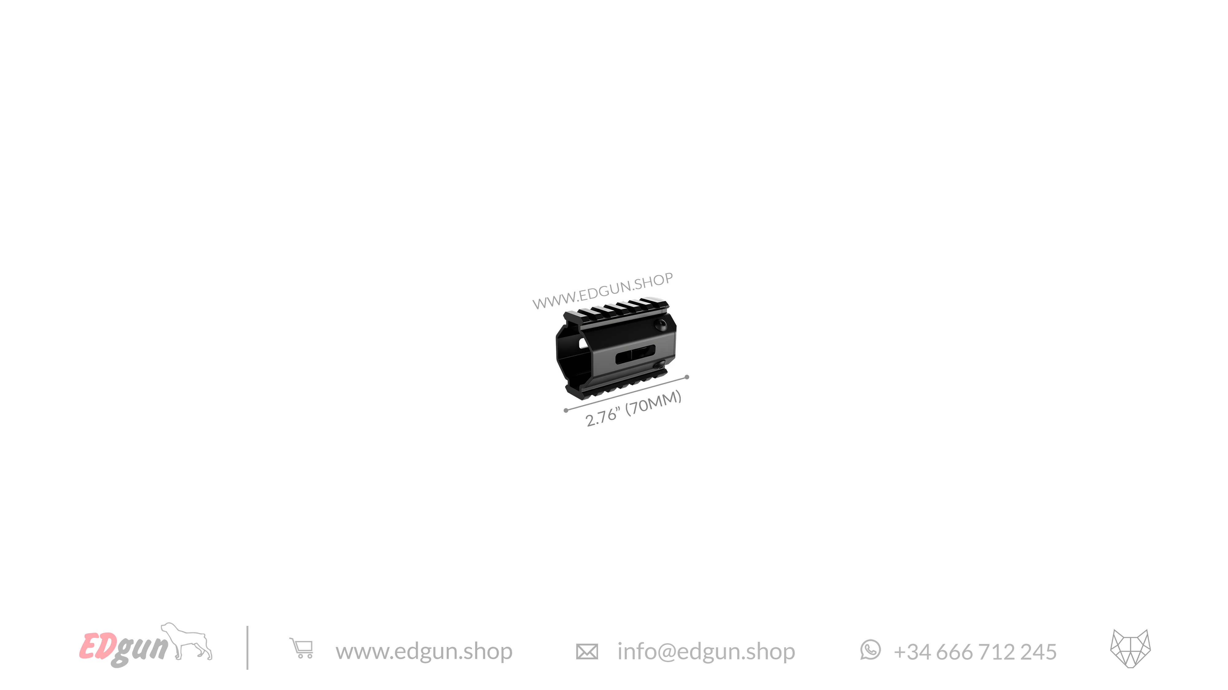 EDgun · Behemoth · Picatinny Handguards for QD Silencers