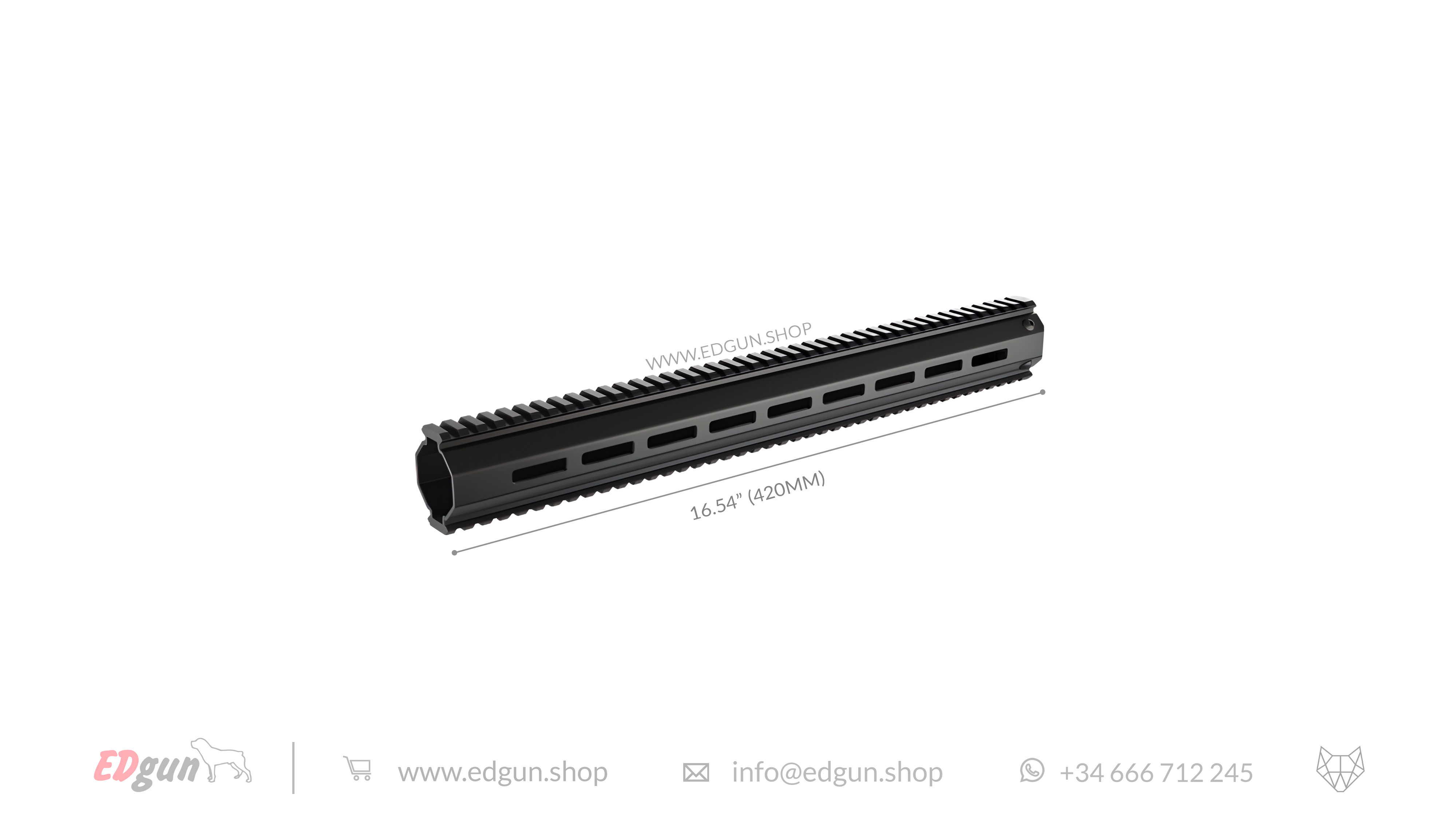 EDgun · Behemoth · Picatinny Handguards for QD Silencers