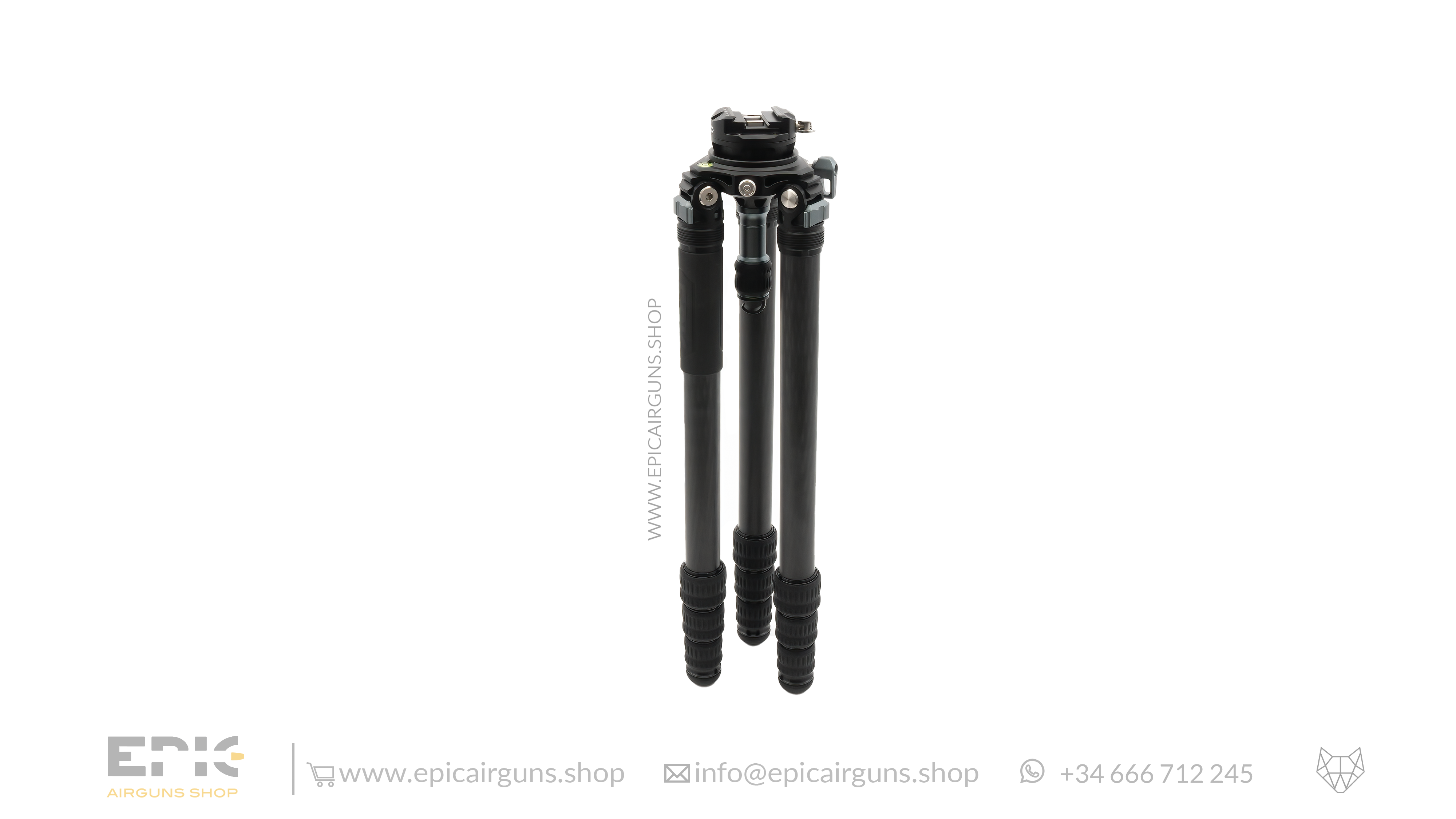 Epic Airguns Carbon Fiber Tripod – Long 364C