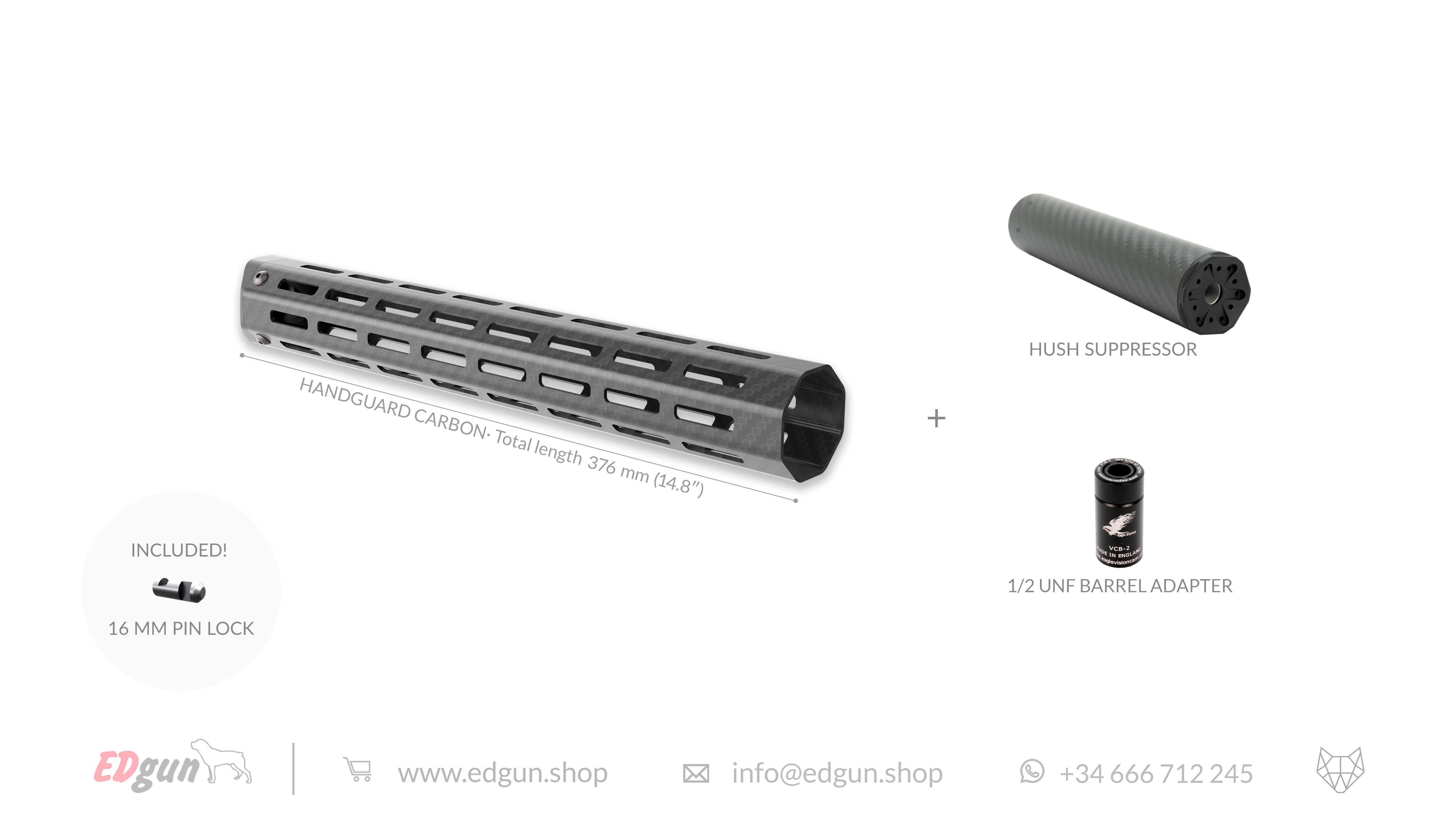 Guardamanos de Fibra de Carbono