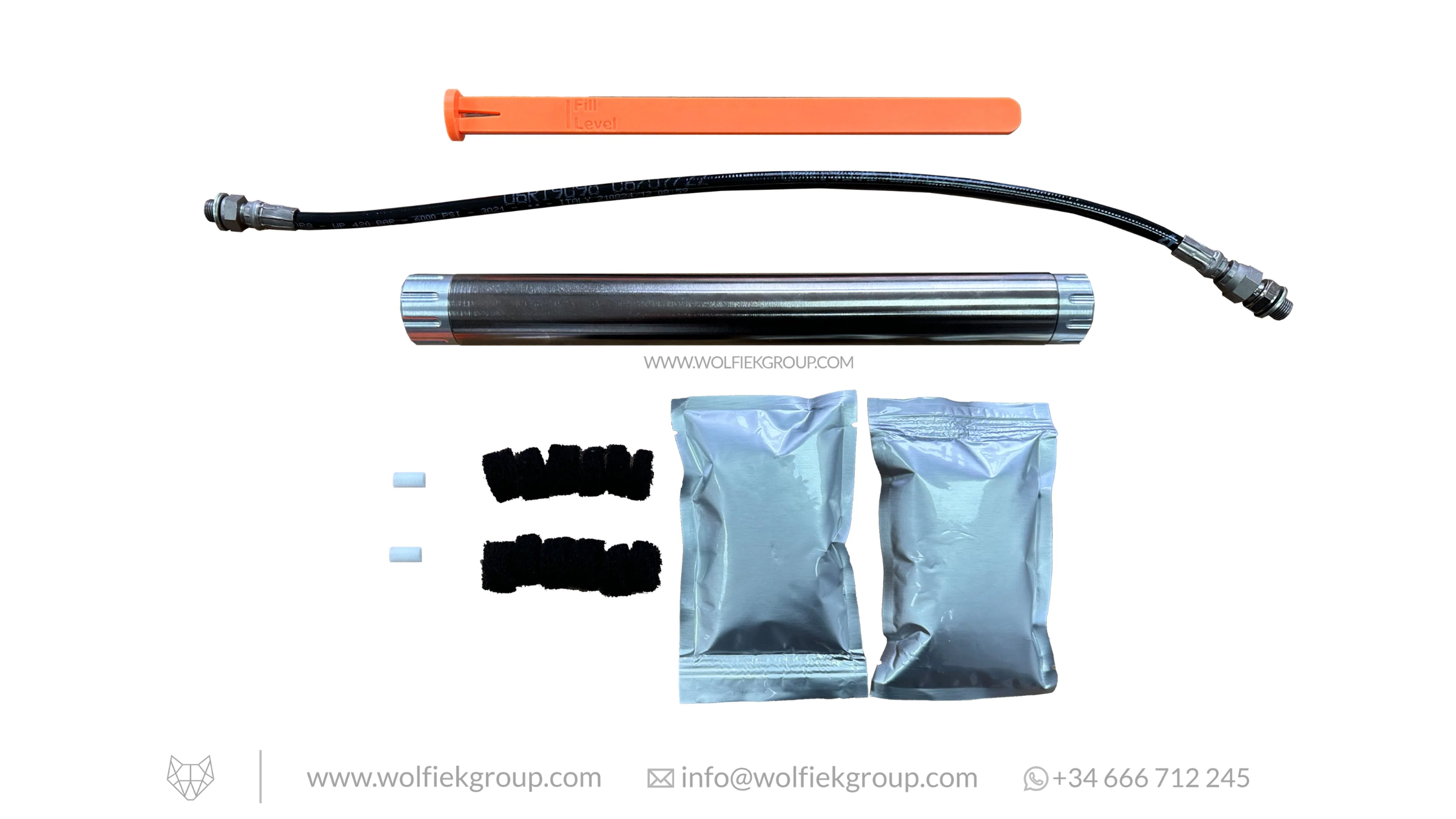 Hill Dry-Pac Pro Inline Drying Filter - Complete Refill Service Kit