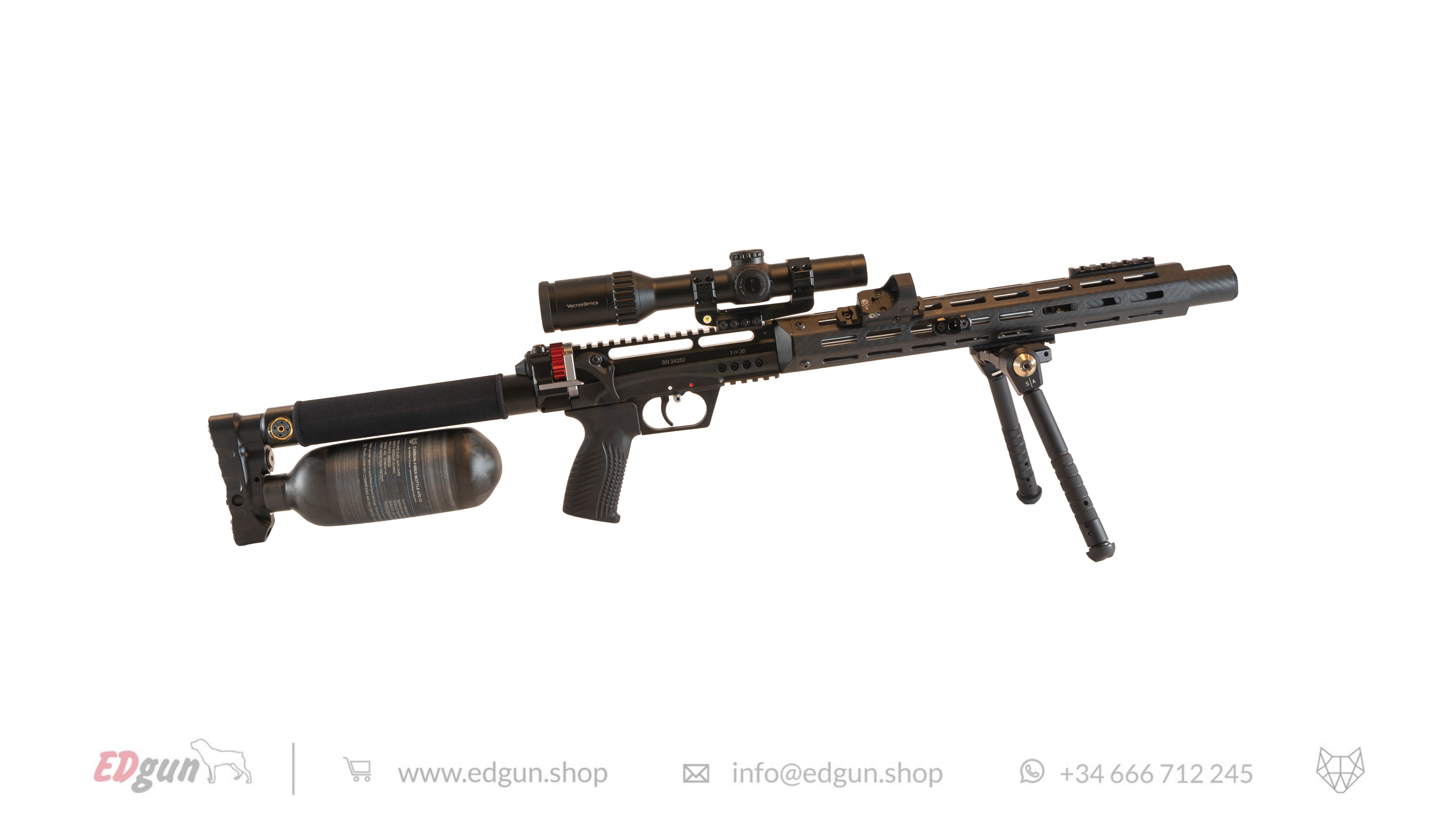 Leshiy 2 Predator Air Rifle - Cal. 25