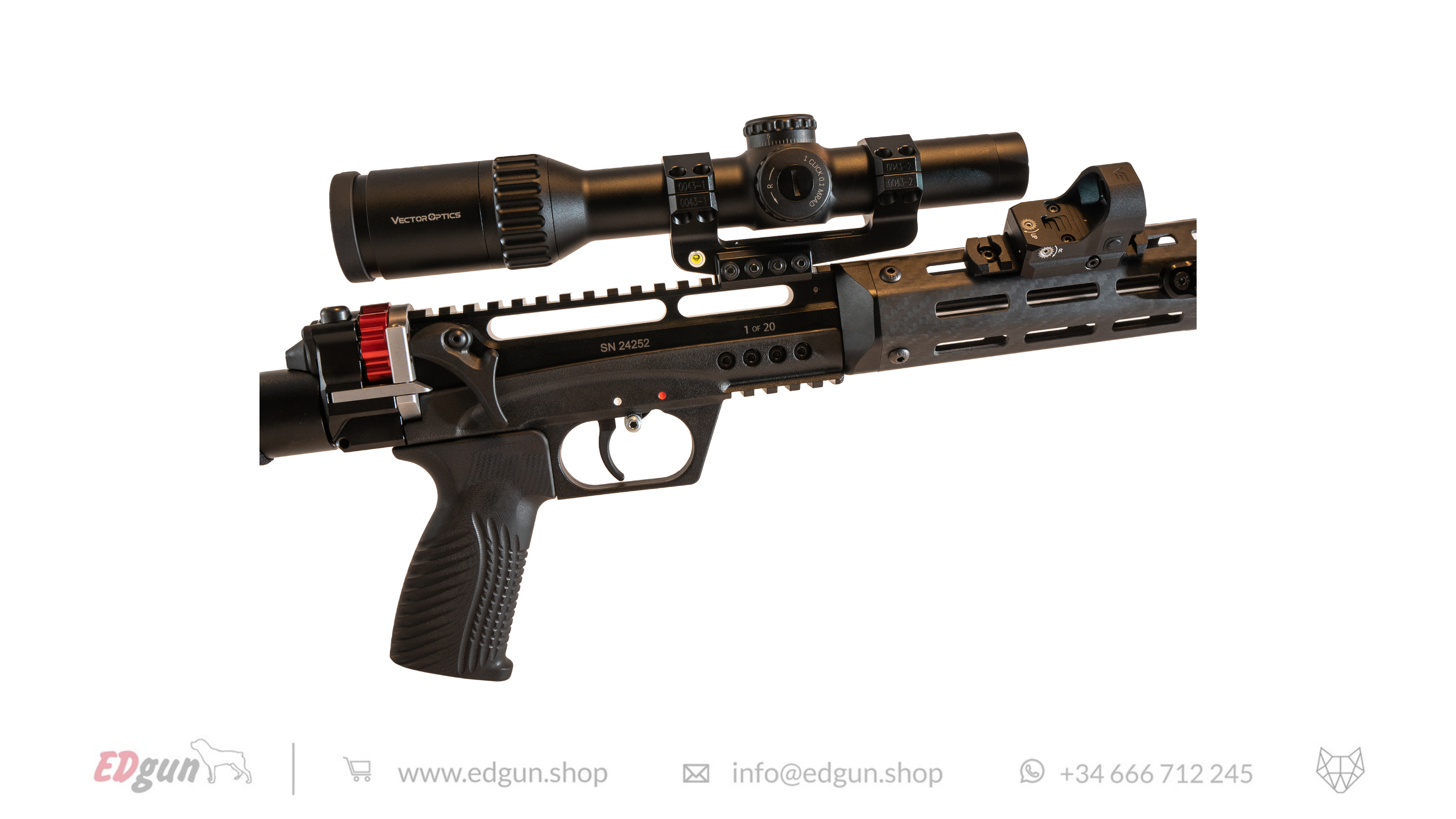 Leshiy 2 Predator Air Rifle - Cal. 25