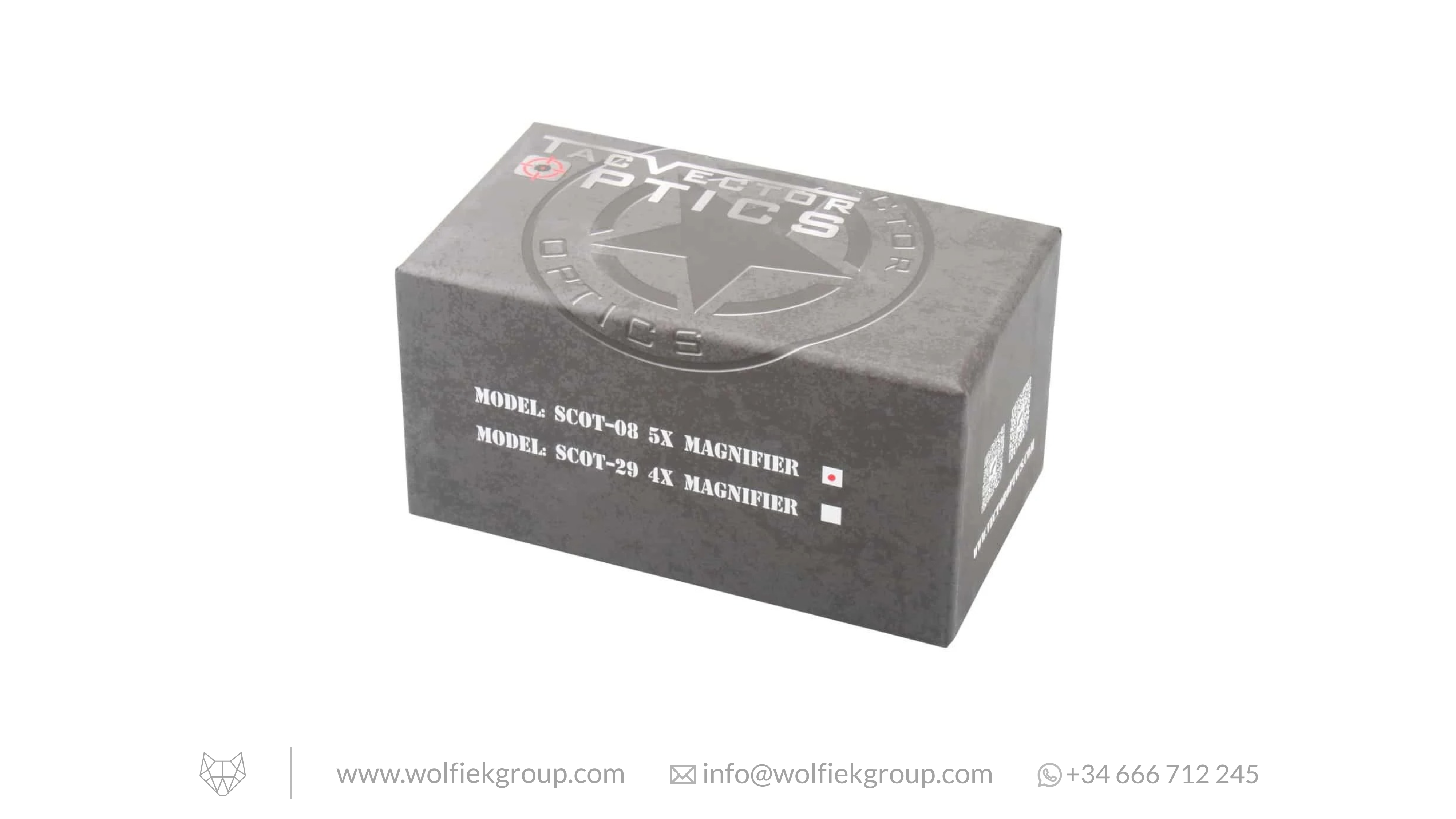 Vector Optics Maverick Magnifier with Flip Side Mount - 5x26