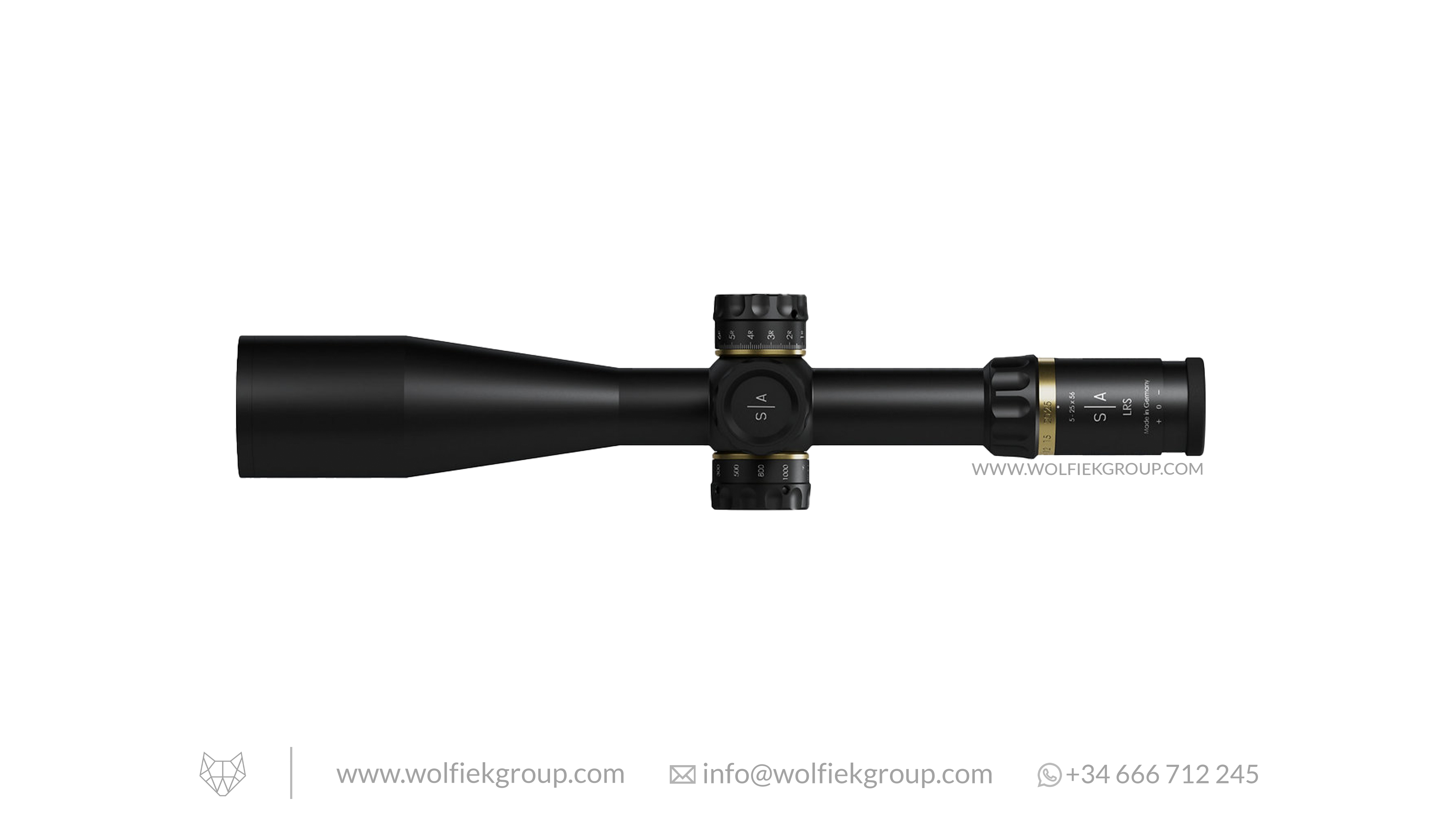 Scandinavian Arms LRS Riflescope – 5-25x56 MCR