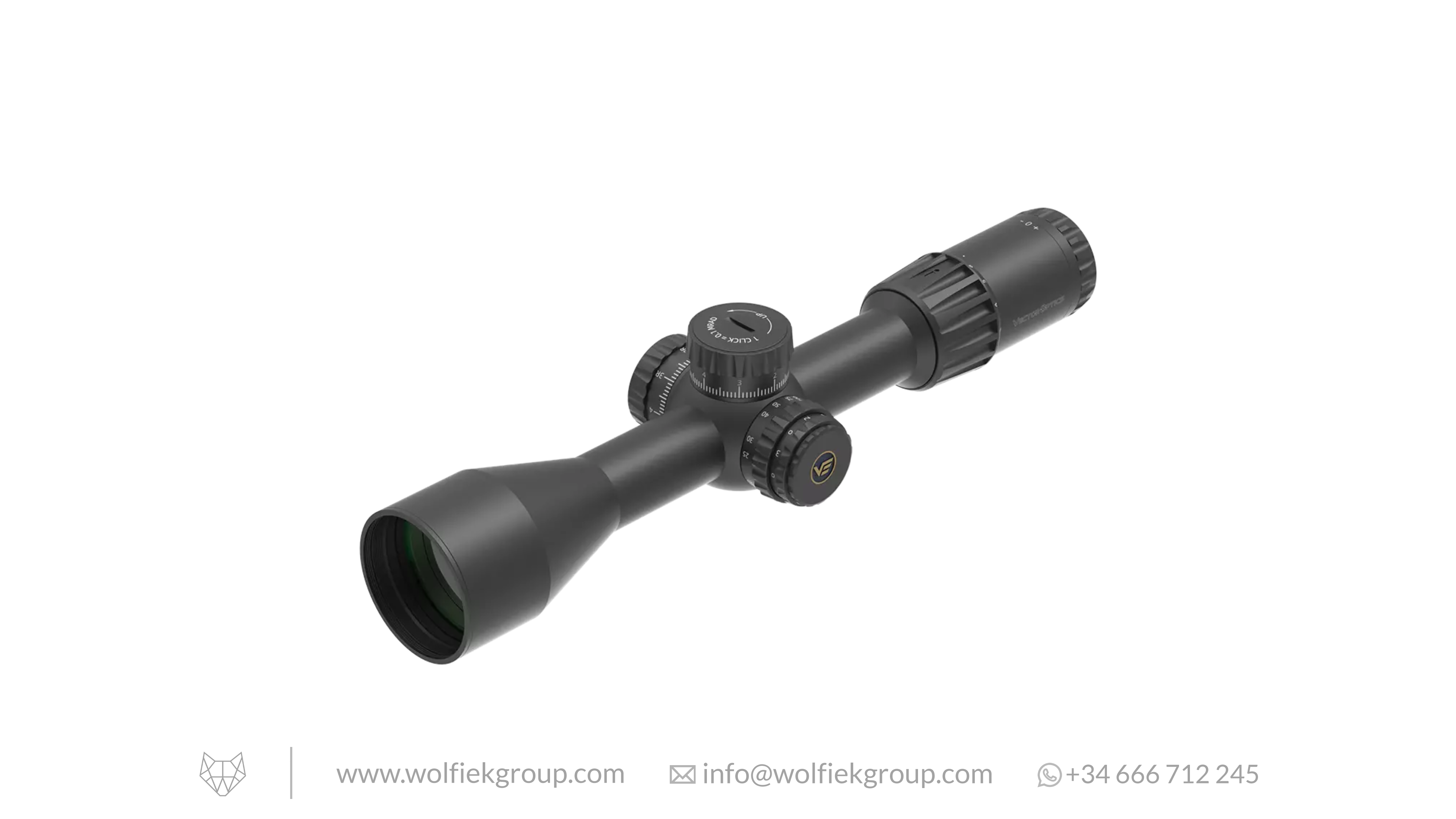 Vector Optics Tauron Riflescope - 3-18x50 GenII