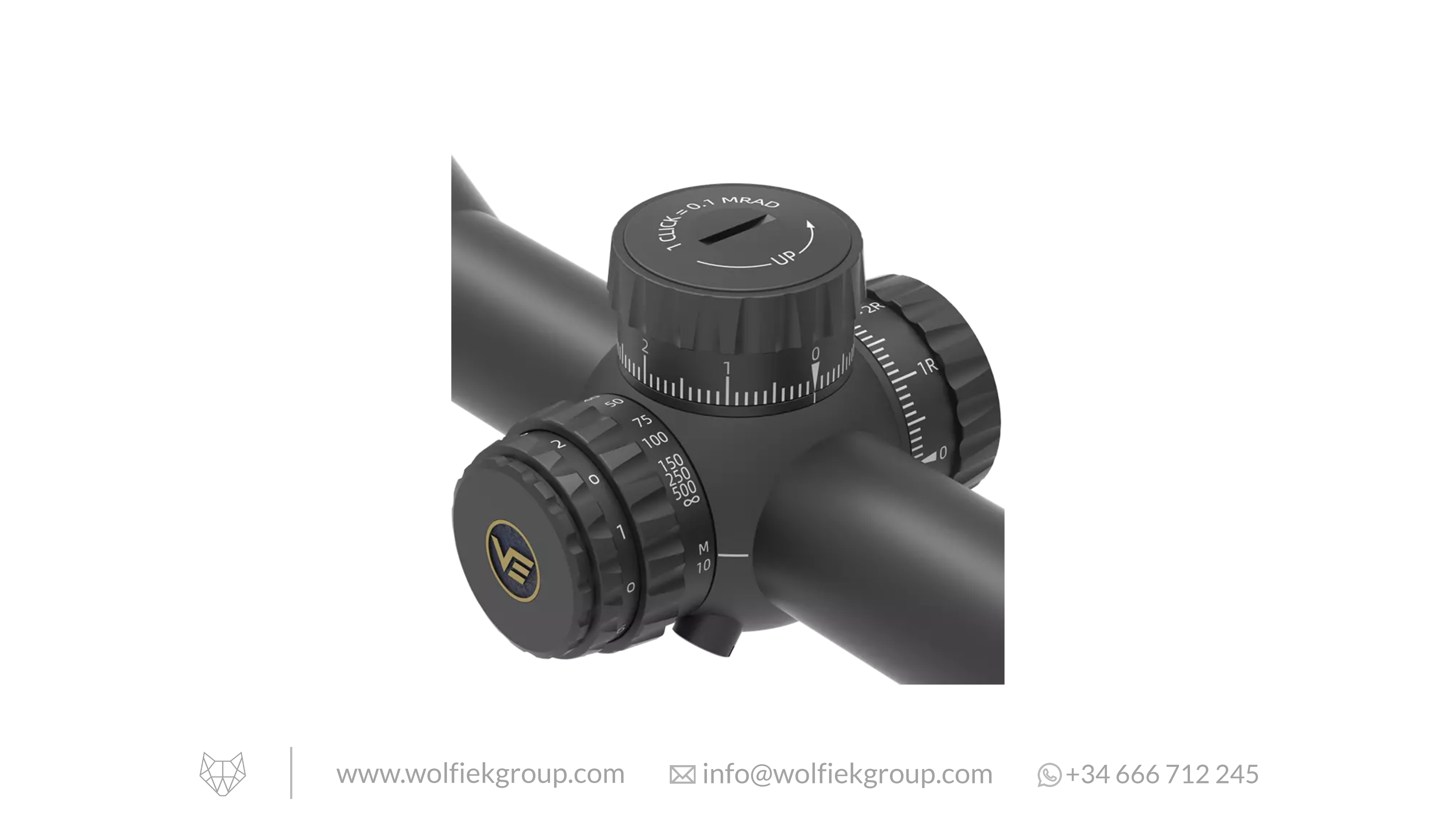 Vector Optics Tauron Riflescope - 3-18x50 GenII