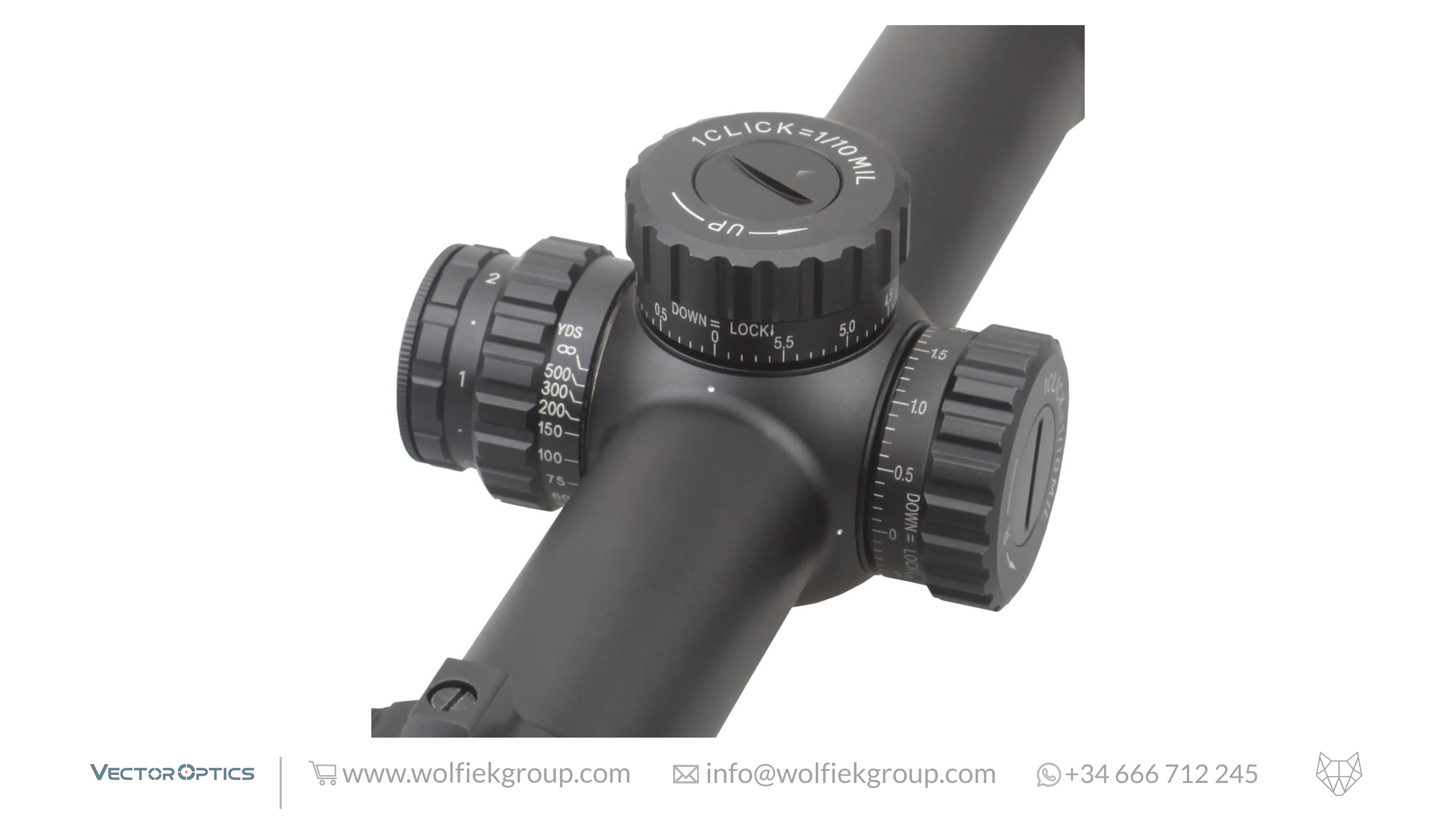 Vector Optics Taurus Riflescope - 4-24x50 FFP
