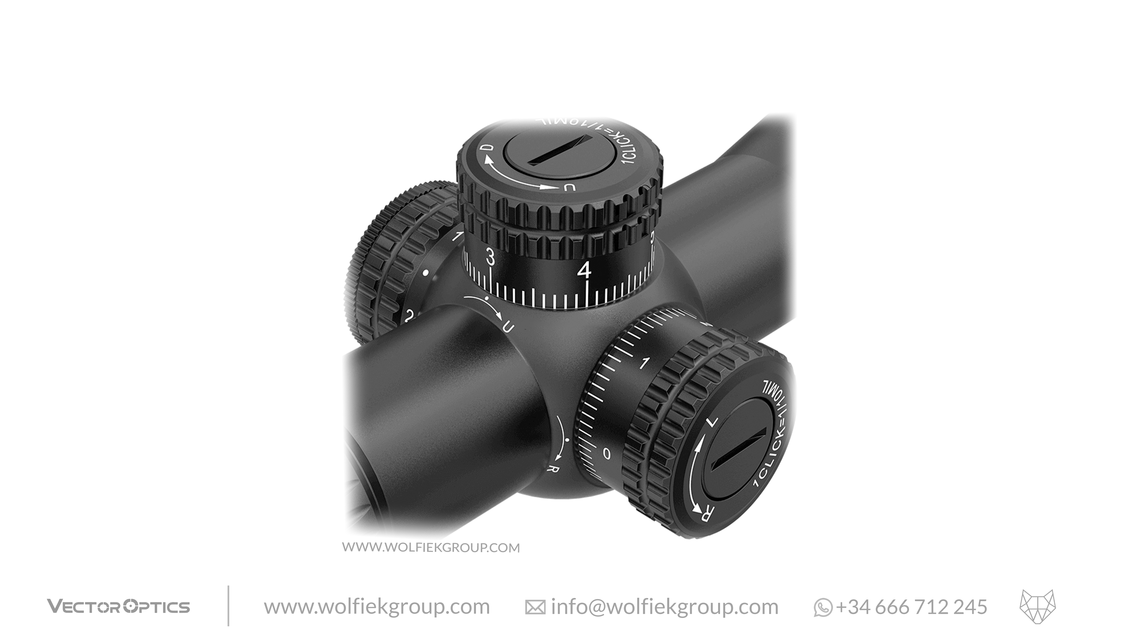 Vector Optics Veyron Riflescope - 2-8x32 IR SFP