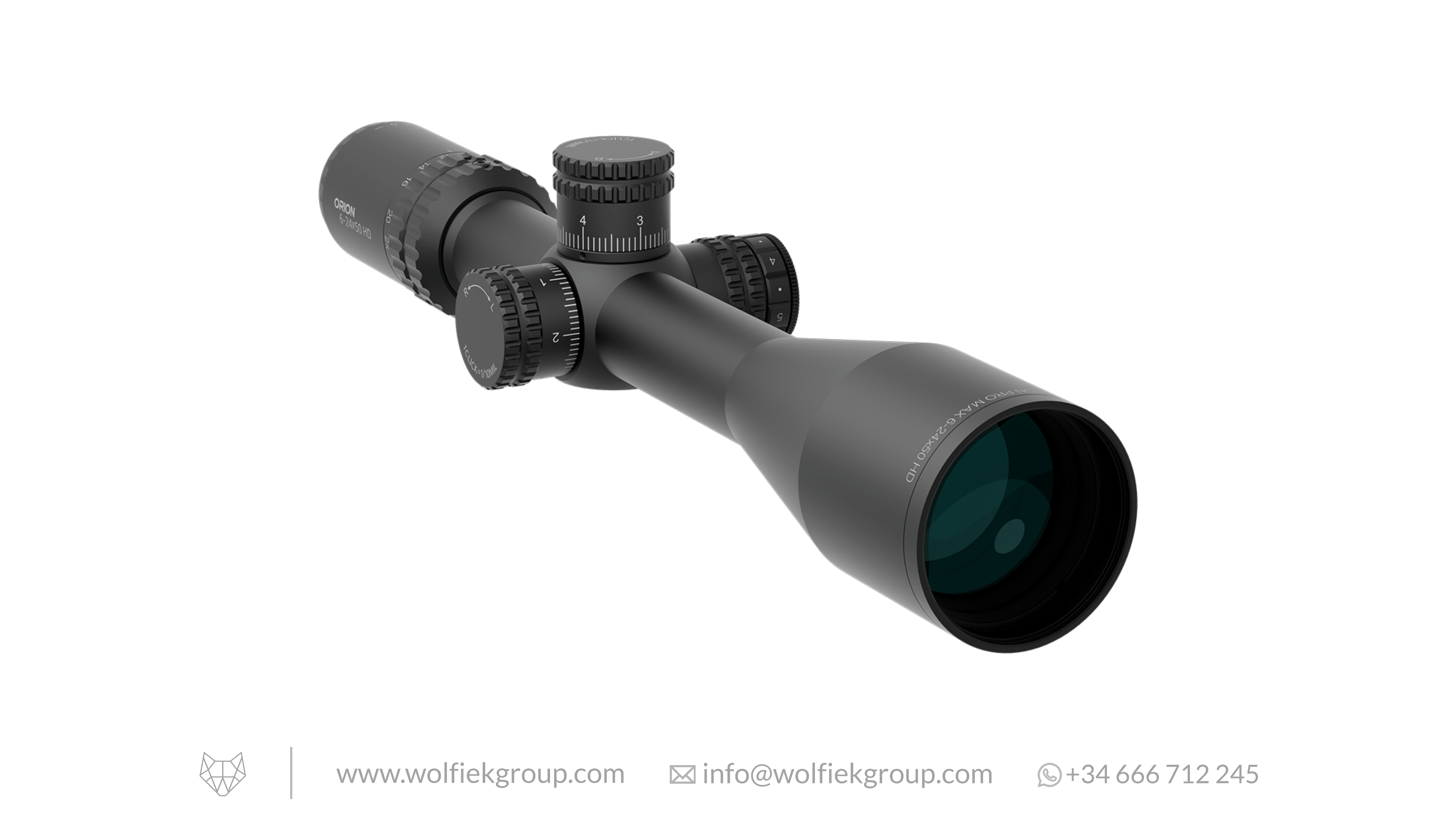 Vector Optics Orion Pro Max Riflescope - 6-24x50 MIL HD