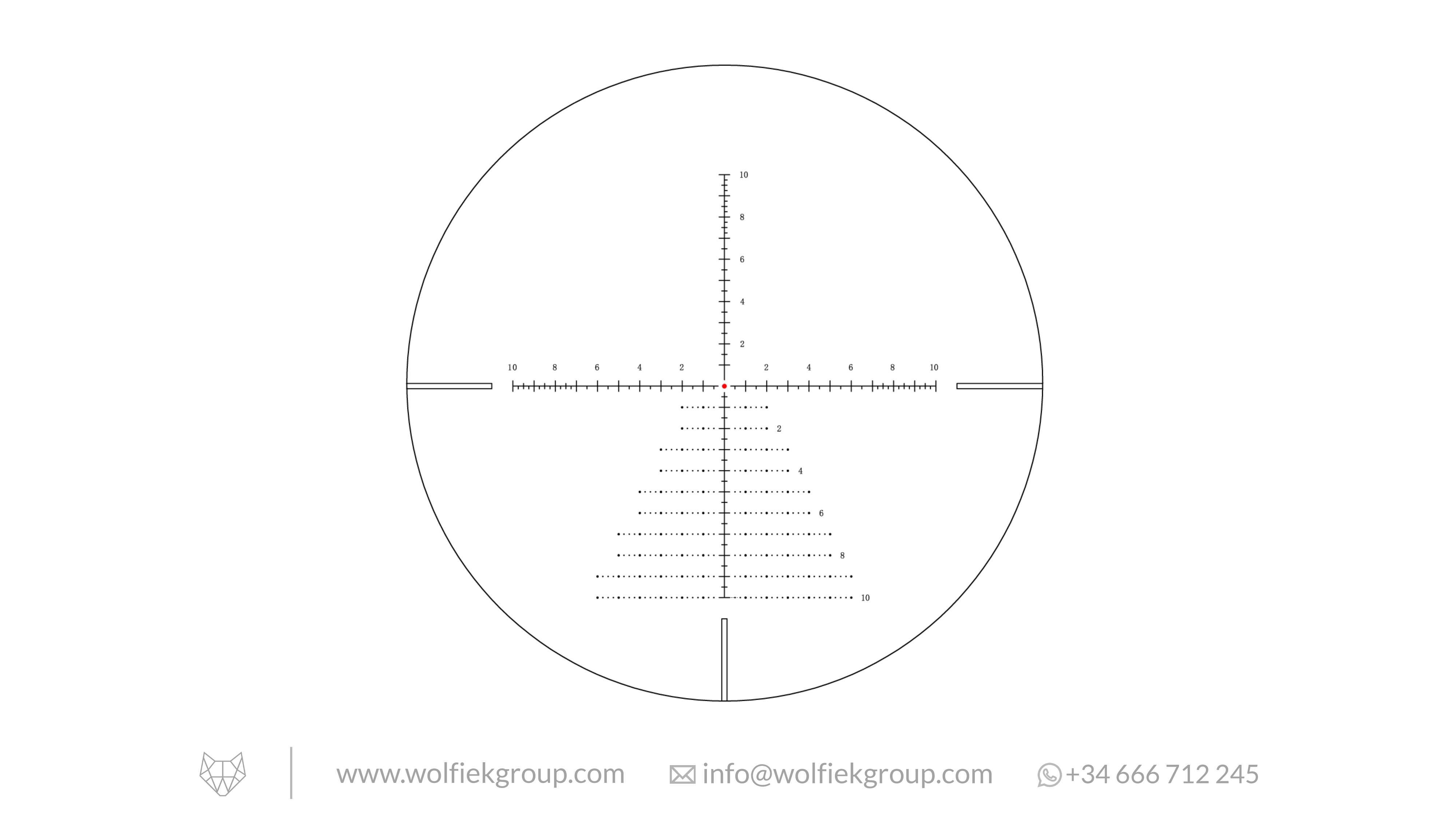 Vector Optics Veyron Compact Riflescope - 3-12x44IR SFP