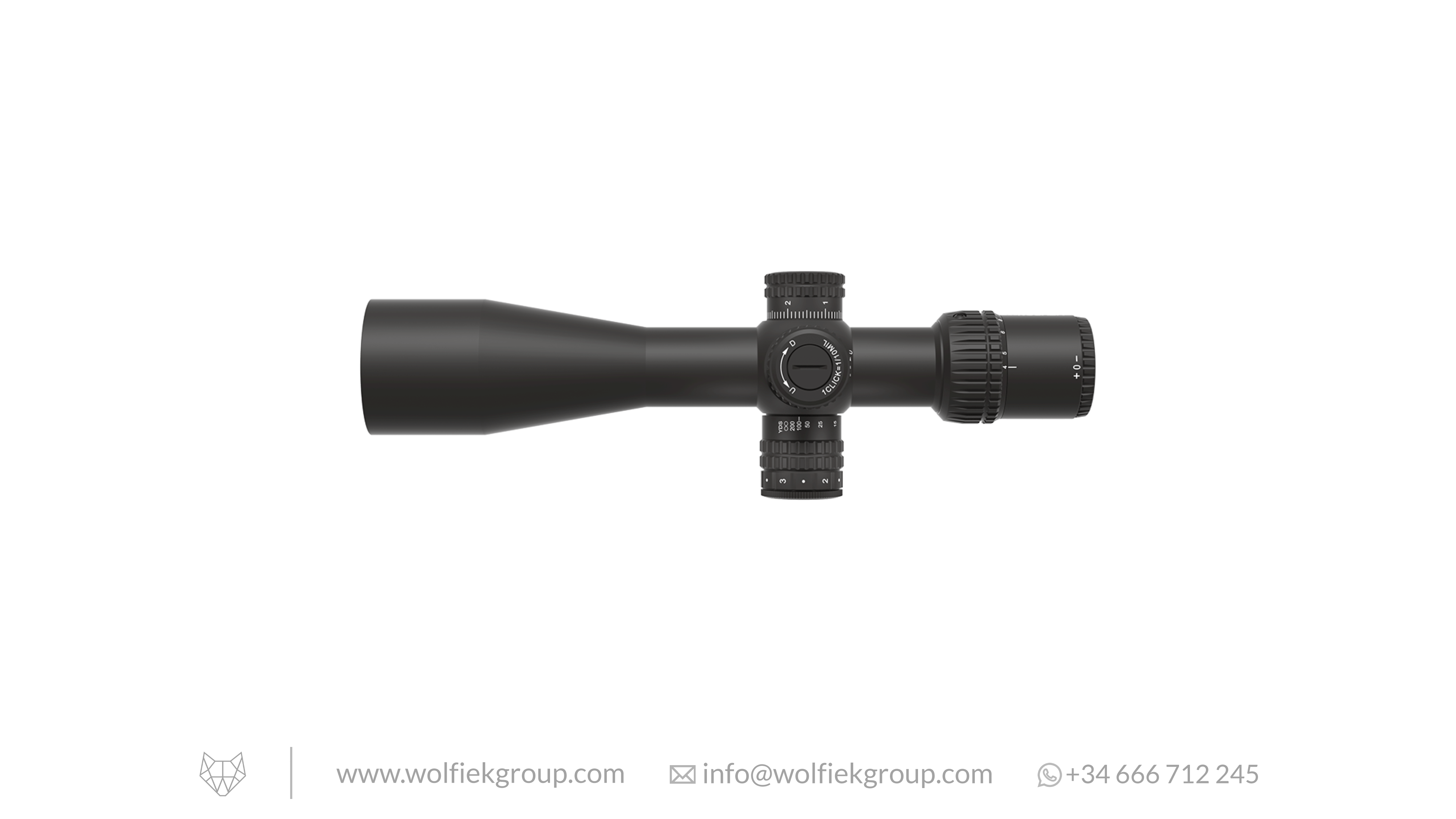 Vector Optics Veyron Compact Riflescope - 4-16x44IR SFP