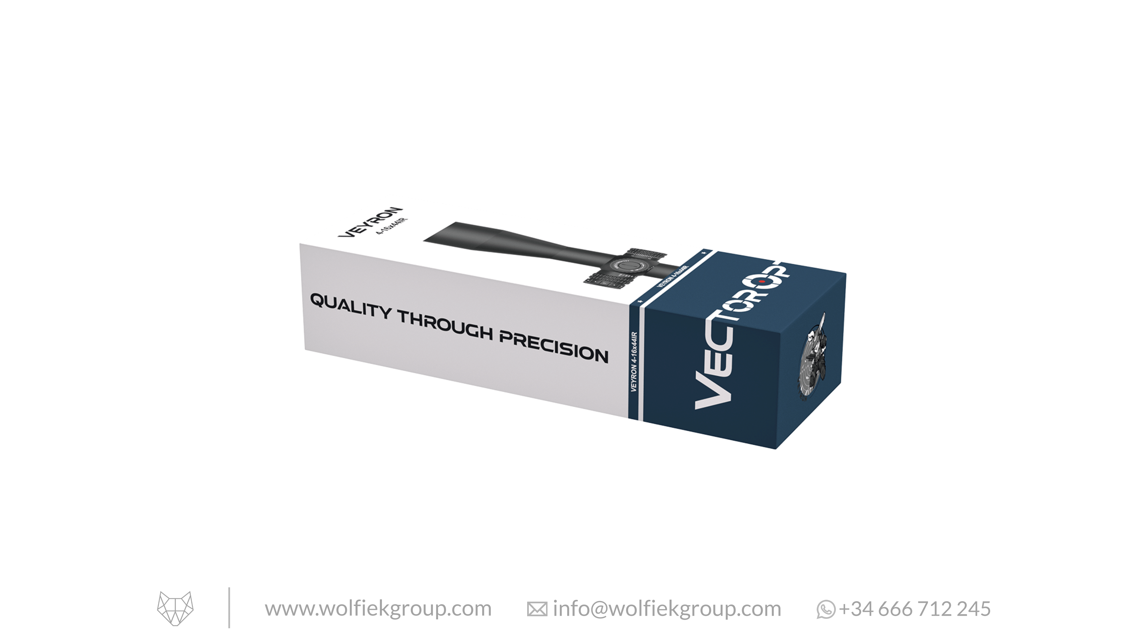 Vector Optics Veyron Compact Riflescope - 4-16x44IR SFP