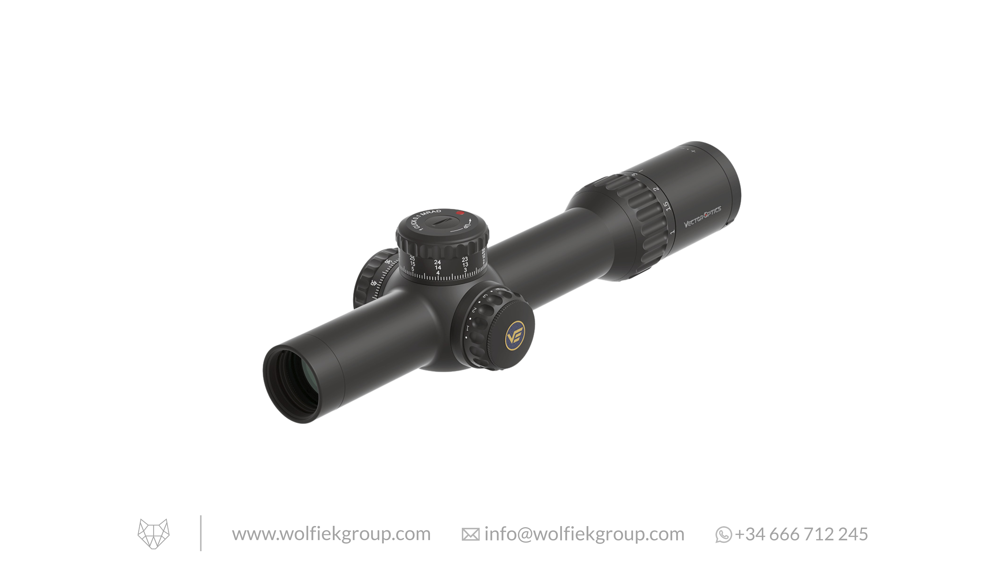 Vector Optics Continental Riflescope - x10 1-10x28 ED RAR-C