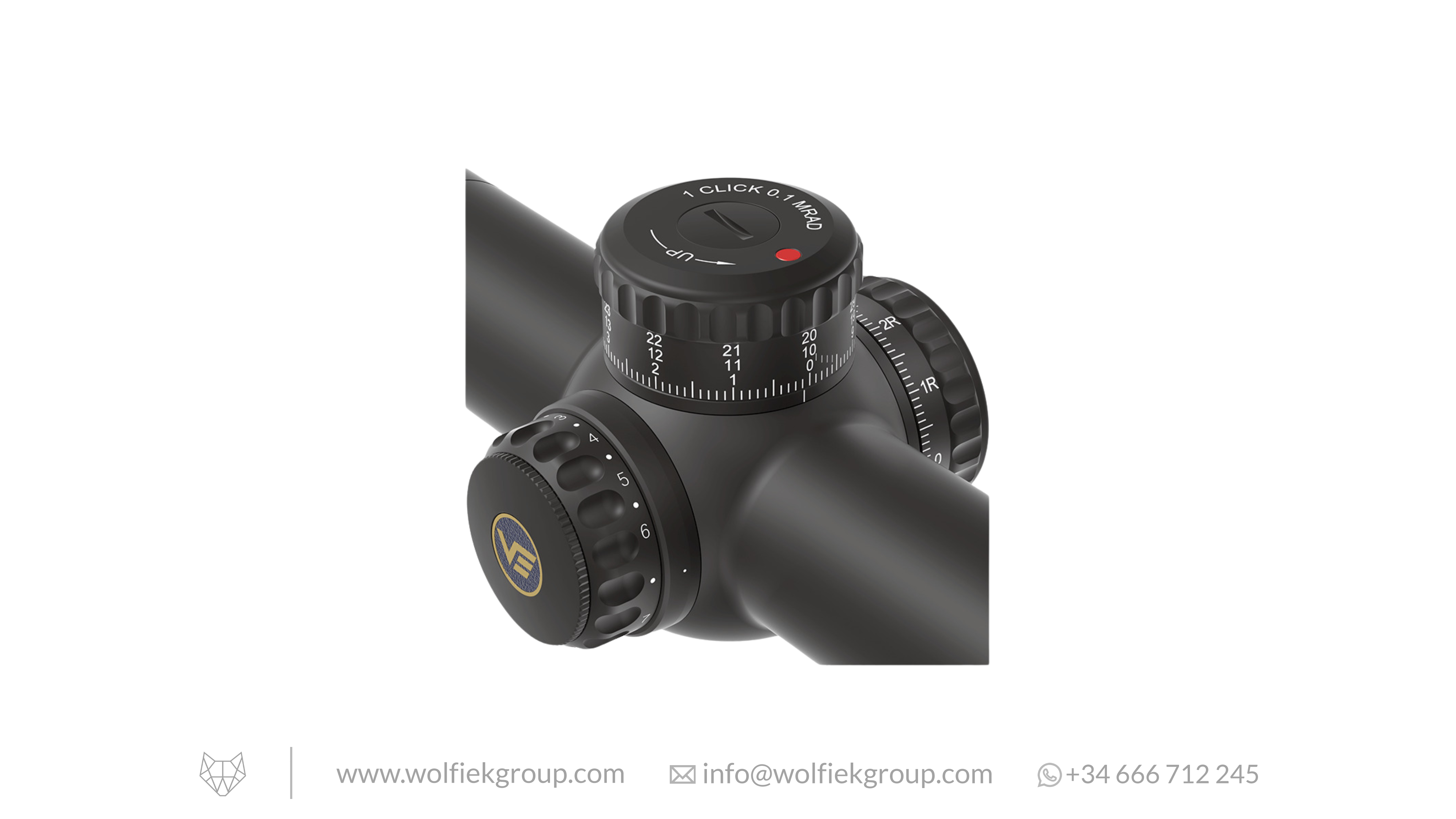 Vector Optics Continental Riflescope - x10 1-10x28 ED RAR-C