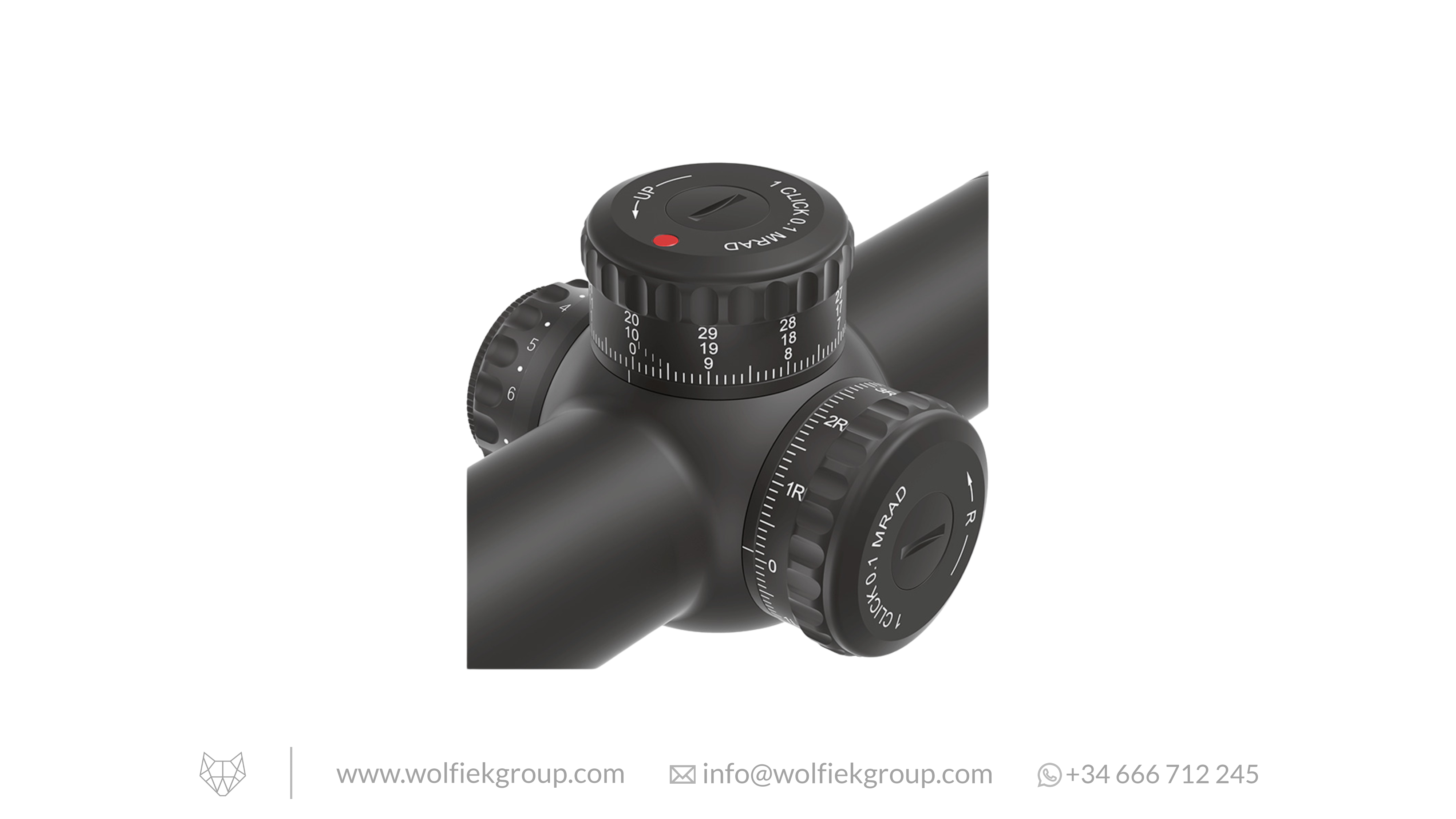 Vector Optics Continental Riflescope - x10 1-10x28 ED RAR-C