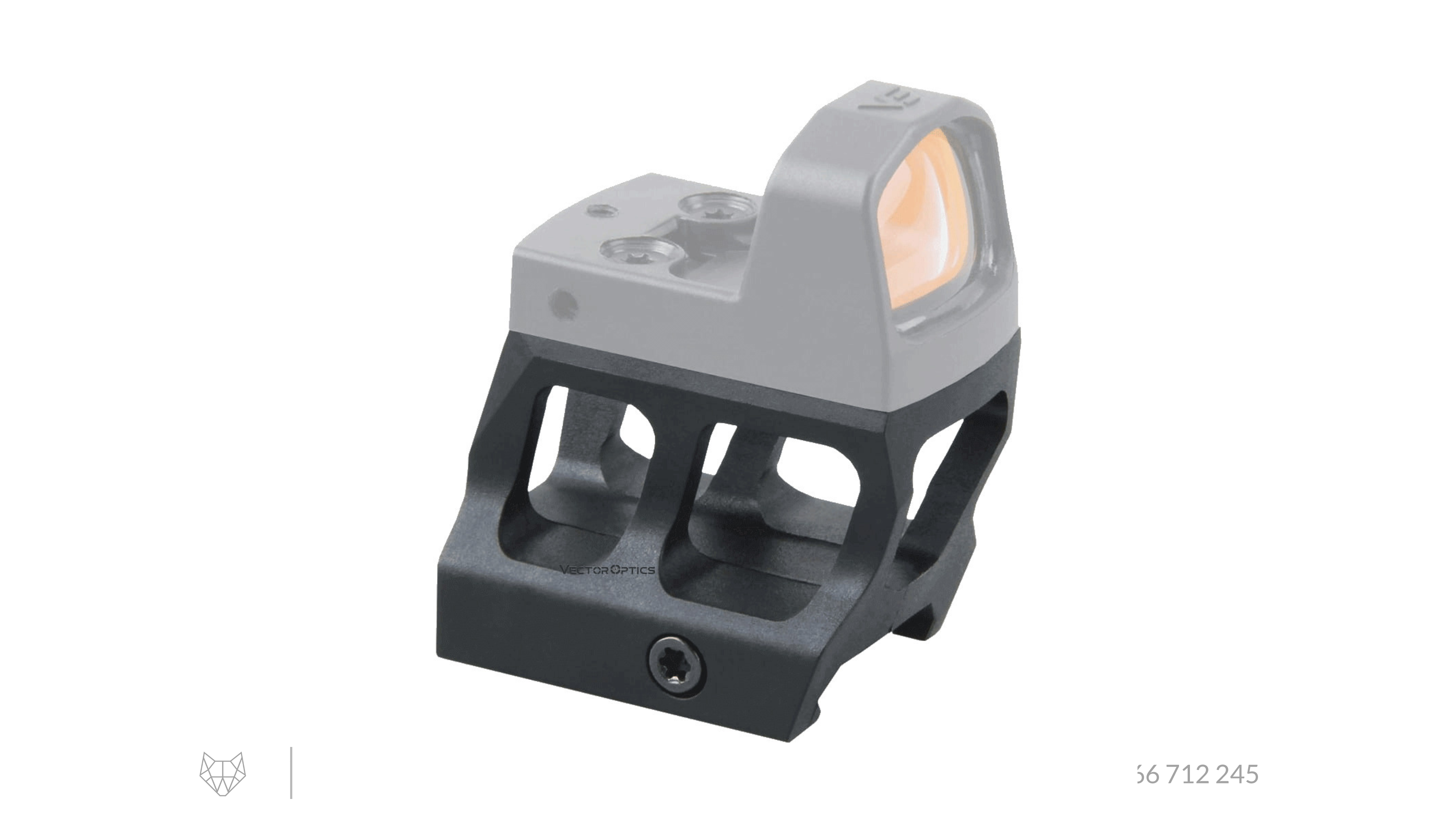 Vector Optics MAG Red Dot Polymer Riser Weaver Mount