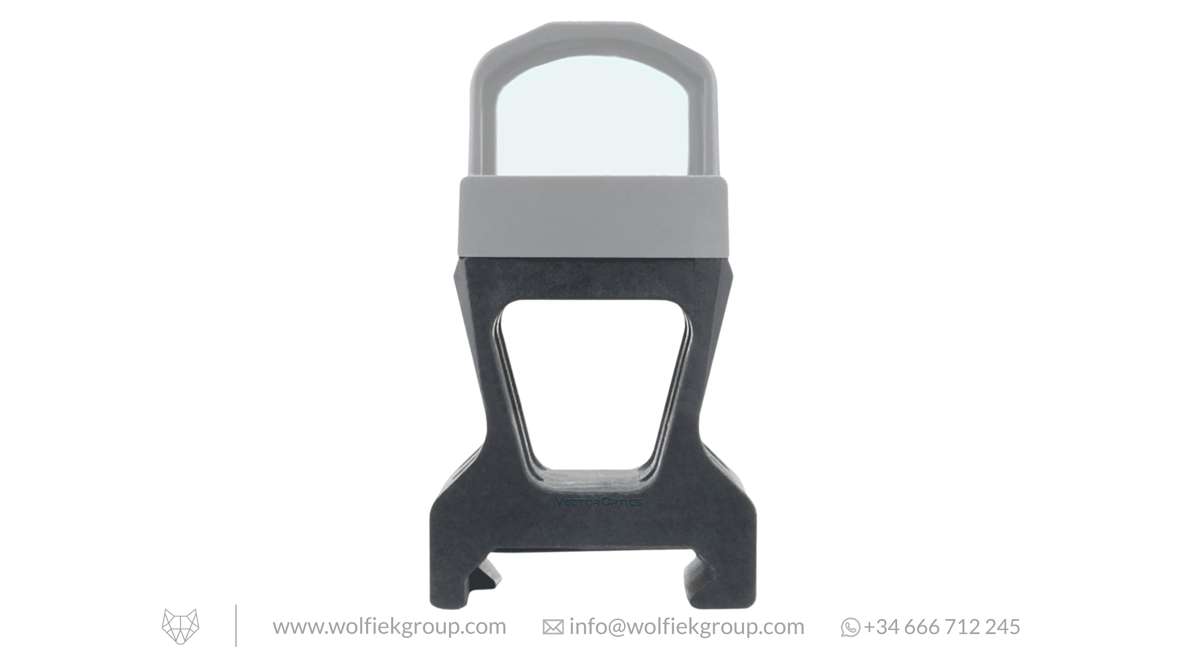 Vector Optics MAG Red Dot Polymer Riser Weaver Mount