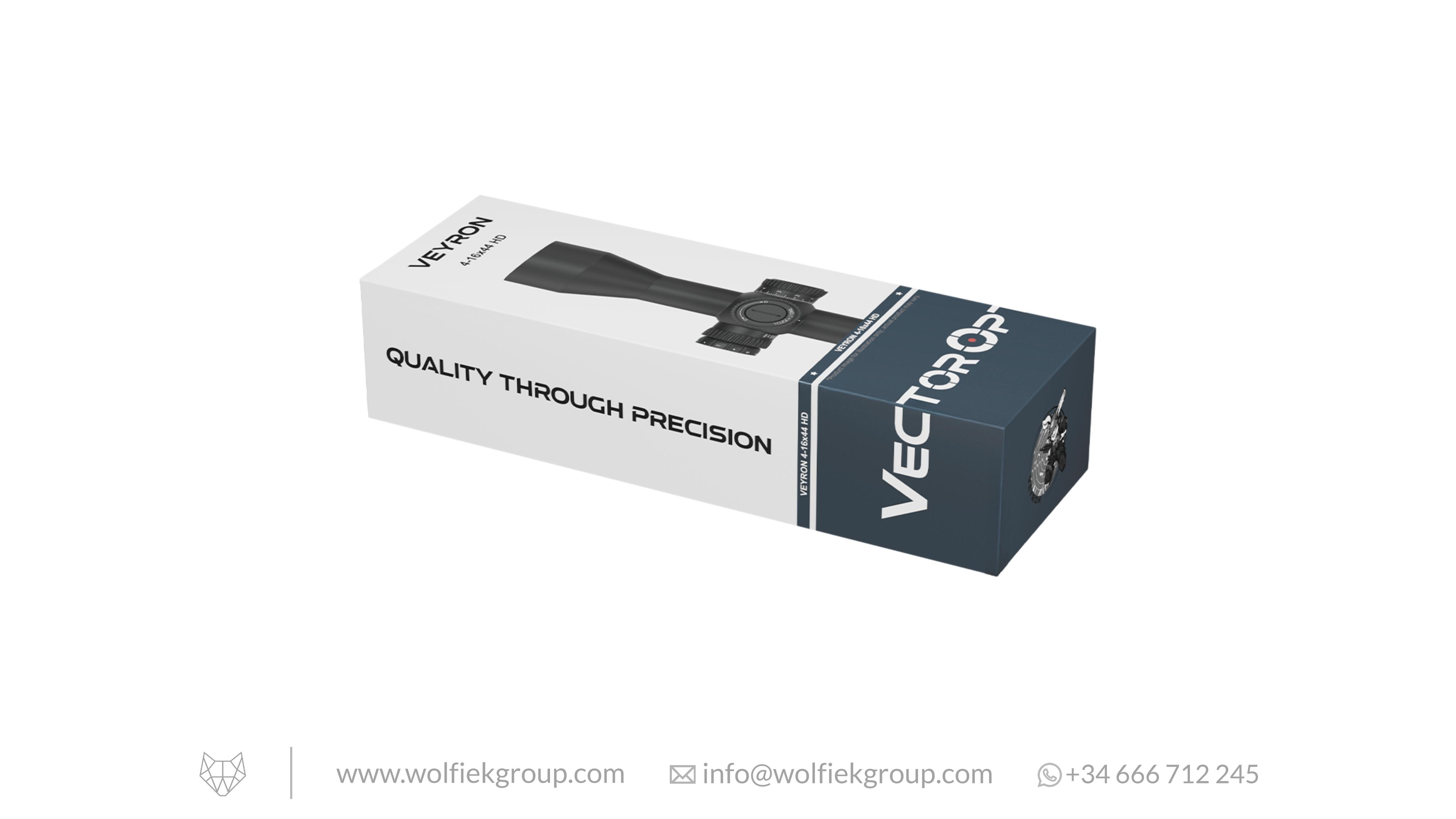 Vector Optics Veyron Riflescope - 4-16x44 HD CTR FFP GenII