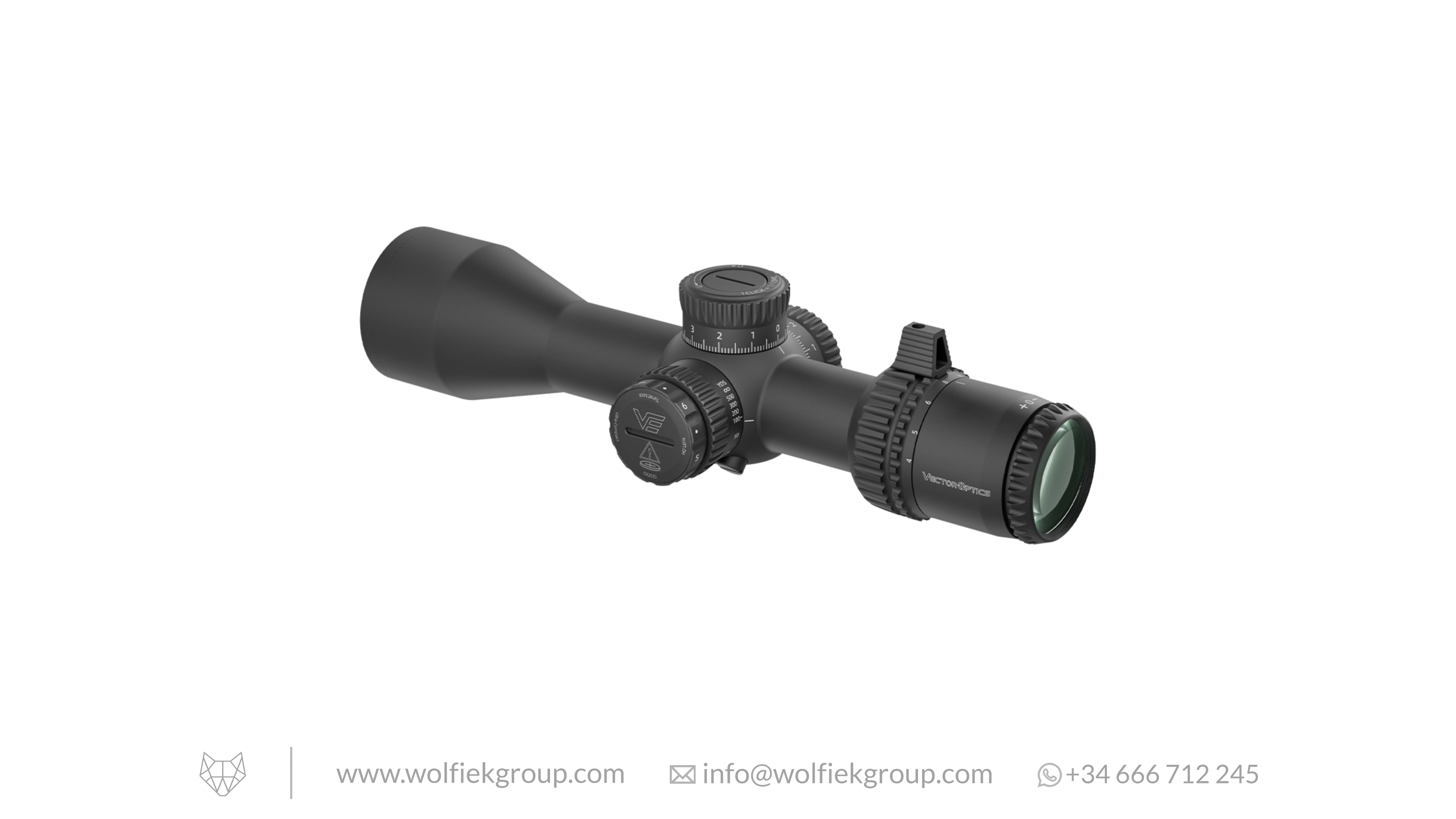 Vector Optics Veyron Riflescope - 4-16x44 HD CTR FFP GenII