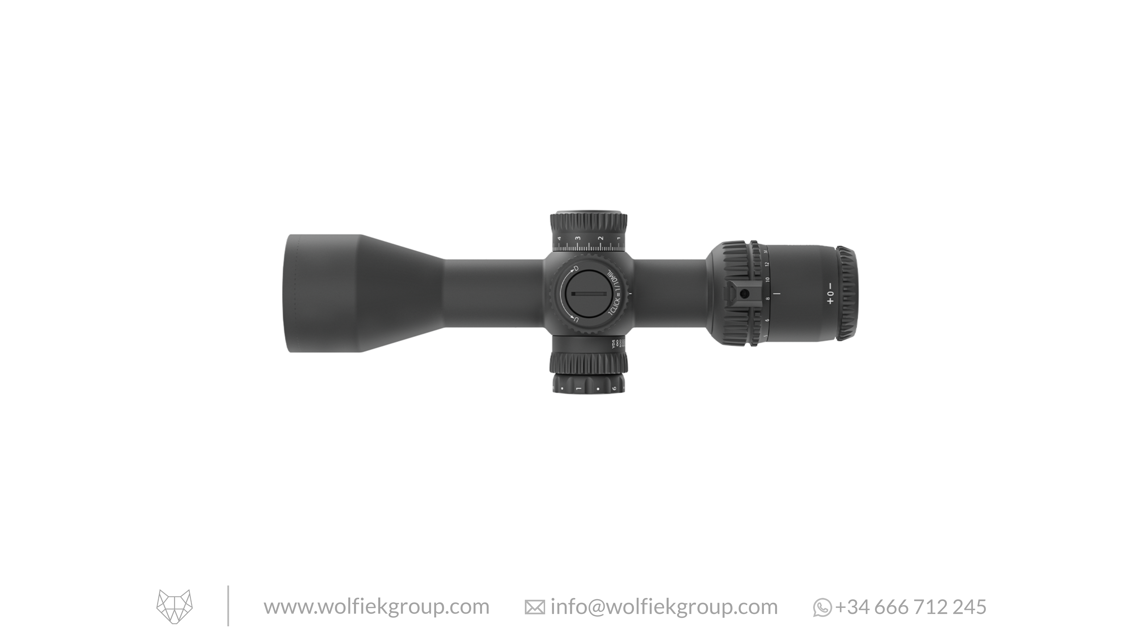 Vector Optics Veyron Riflescope - 4-16x44 HD CTR FFP GenII
