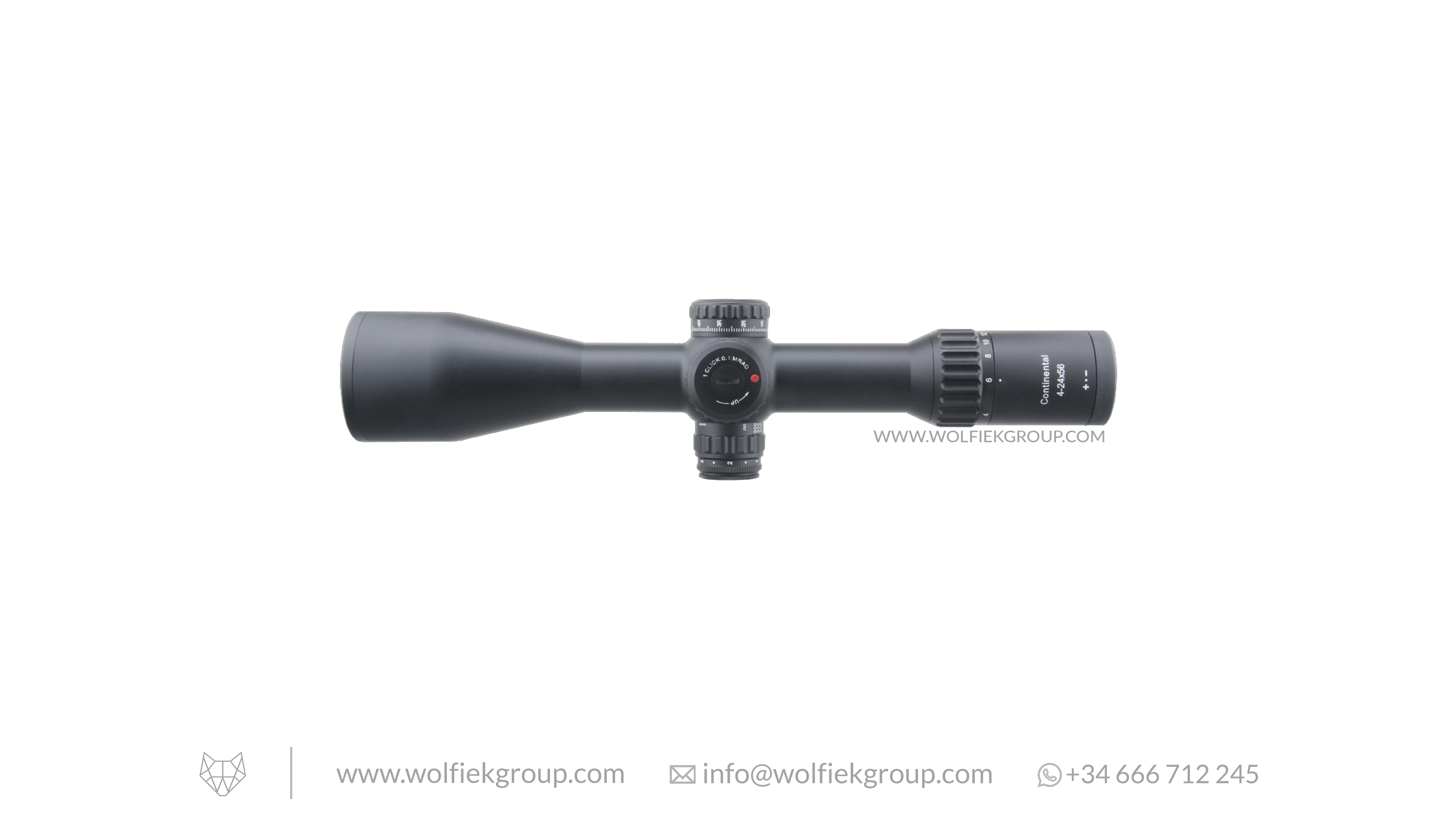 Vector Optics Continental Riflescope Tactical - x6 4-24x56 VCT FFP