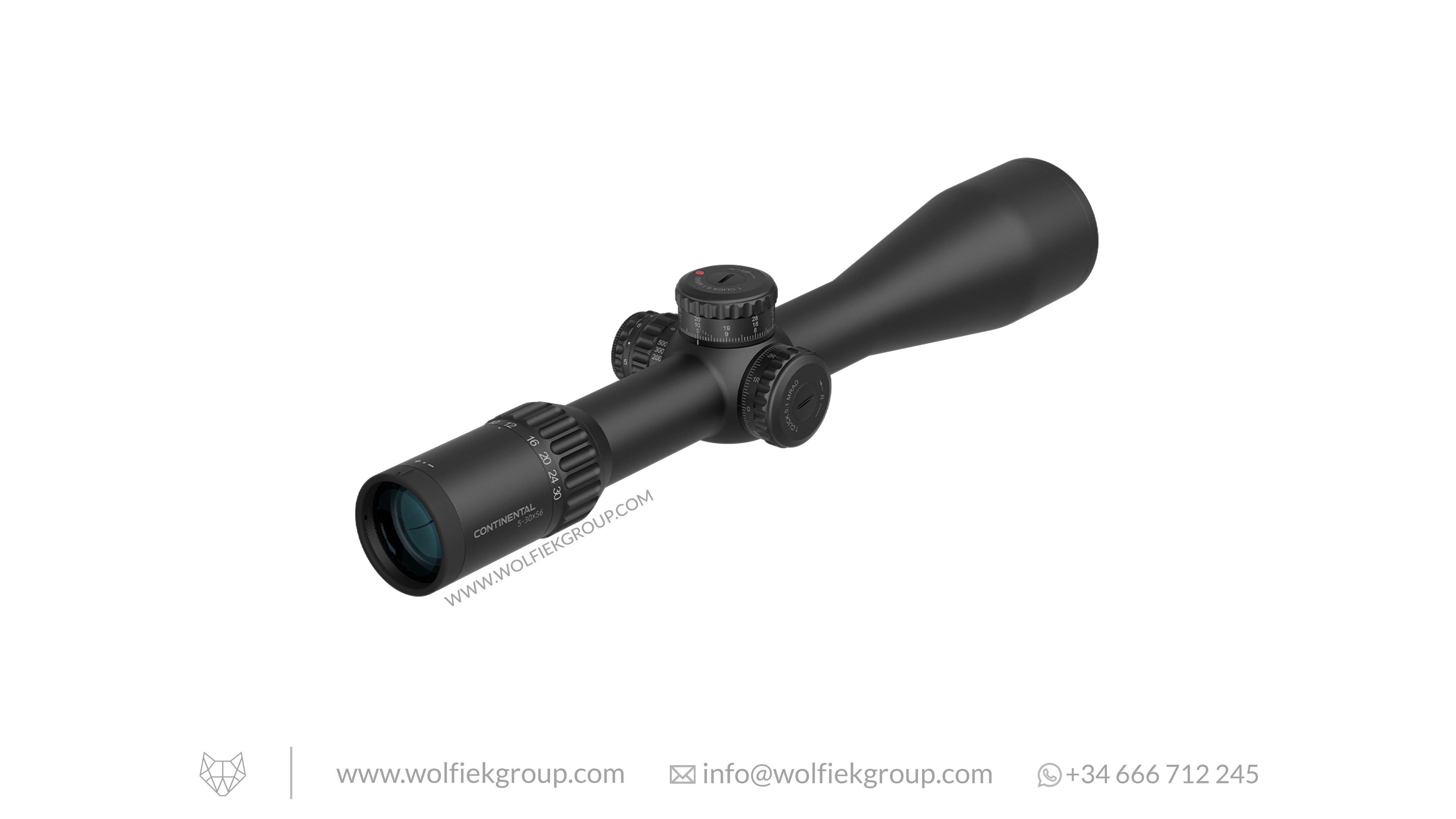 Vector Optics Continental Riflescope – x6 5-30x56 VCT FFP