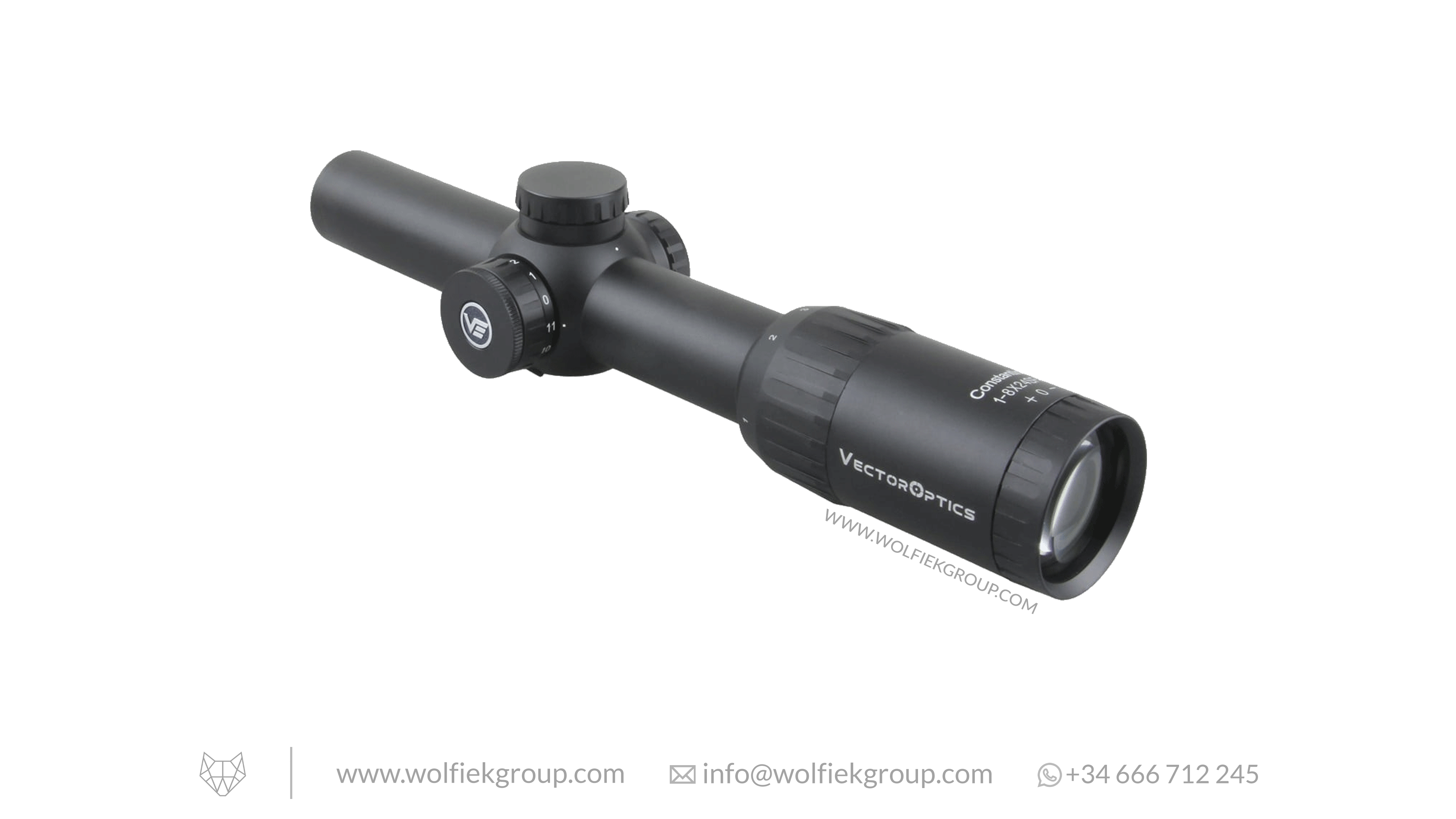 Vector Optics Constantine Telescope - 1-8x24 SFP