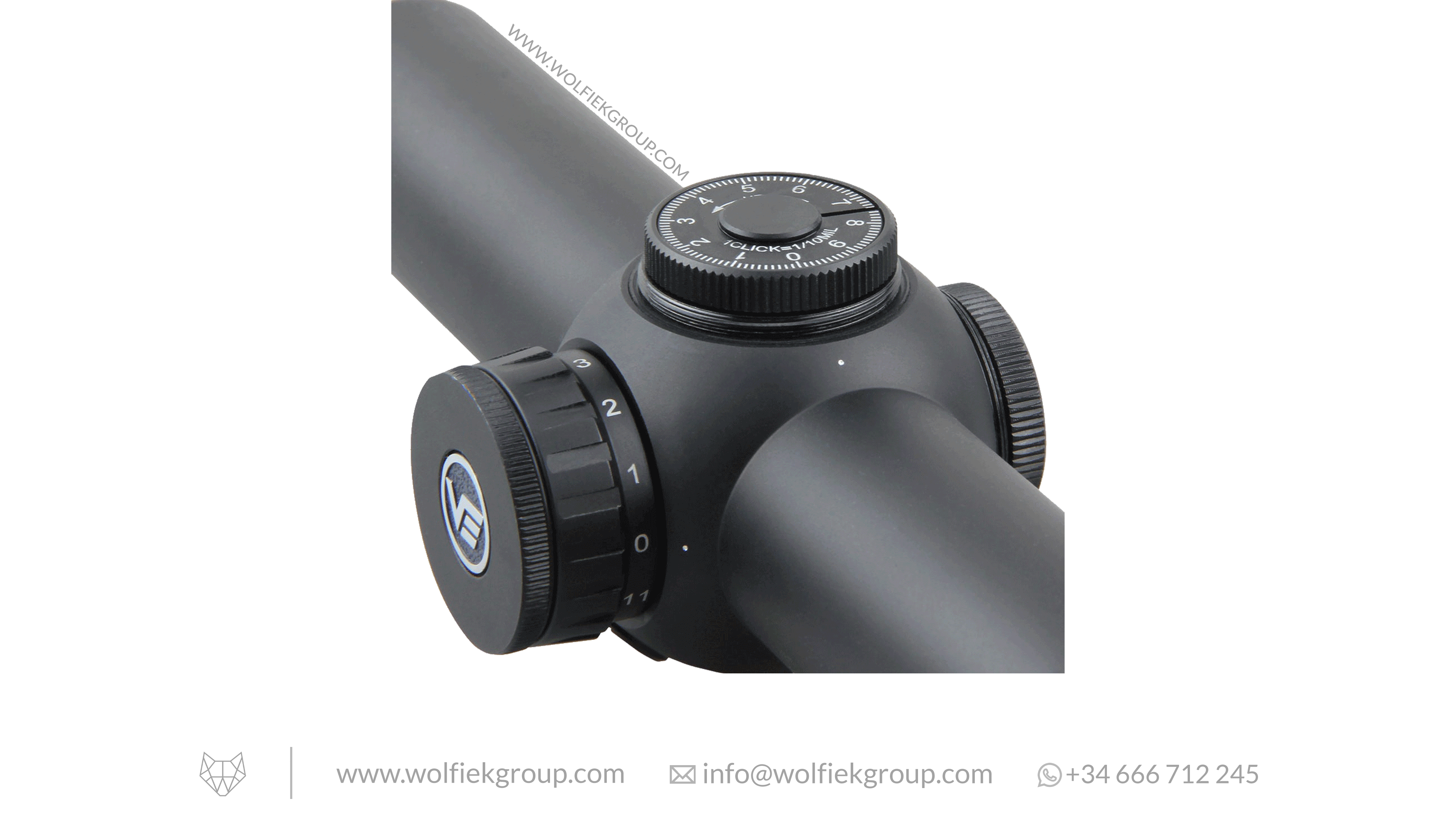 Vector Optics Constantine Telescope - 1-8x24 SFP