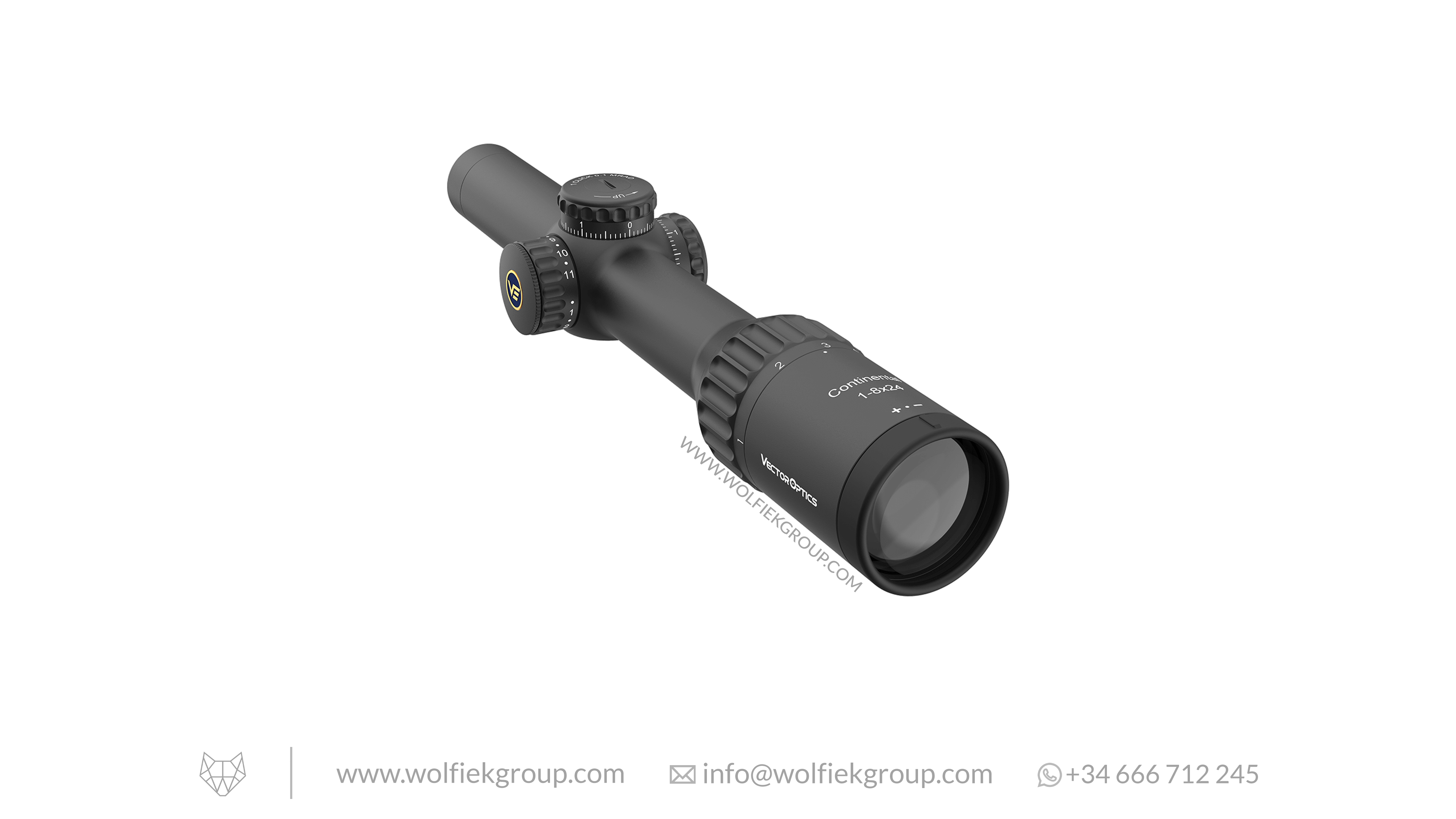 Vector Optics Continental Riflescope Tactical - x8 1-8x24 ED SFP