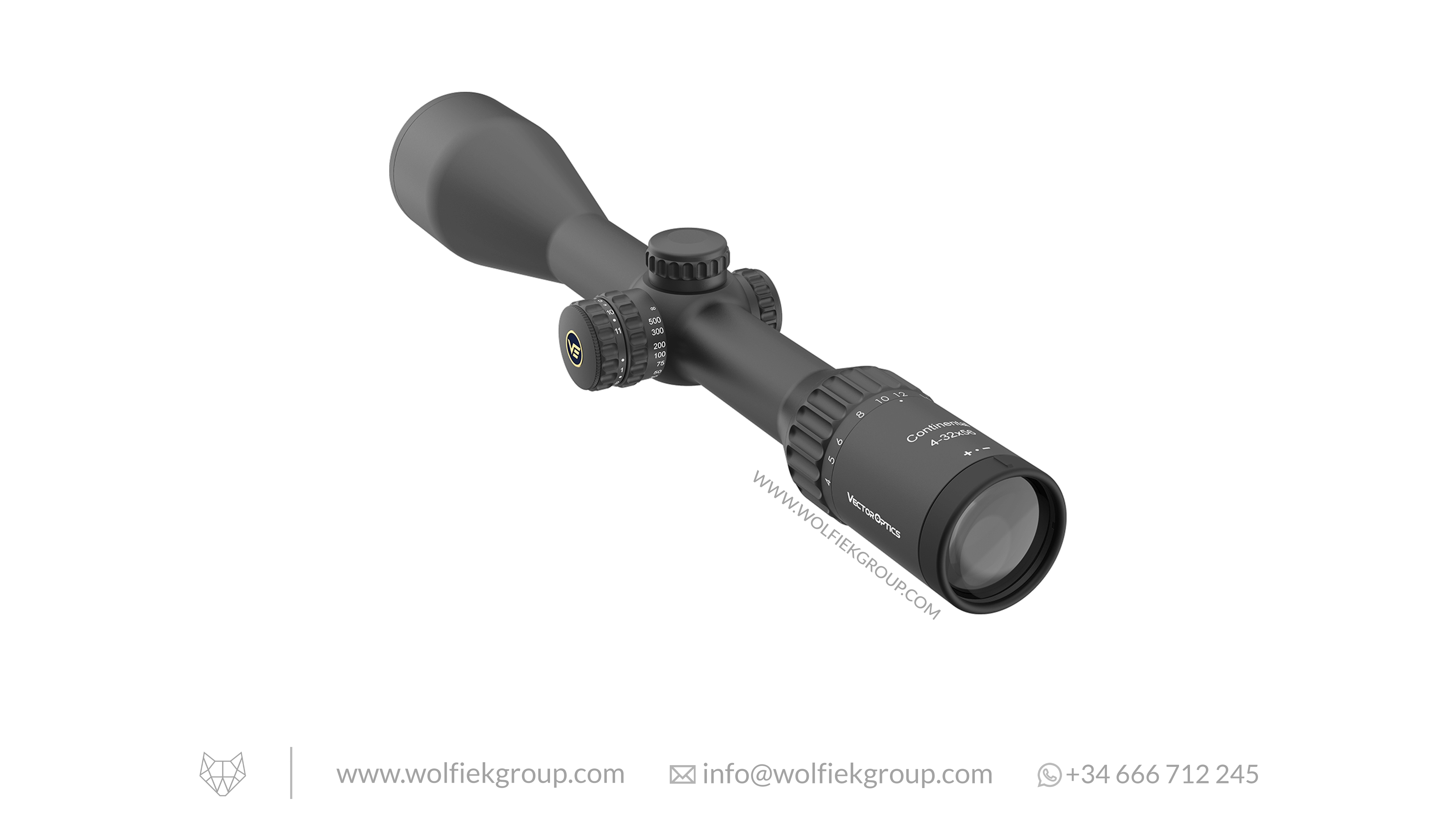 Vector Optics · Continental X8 4-32X56 ED Caza SFP