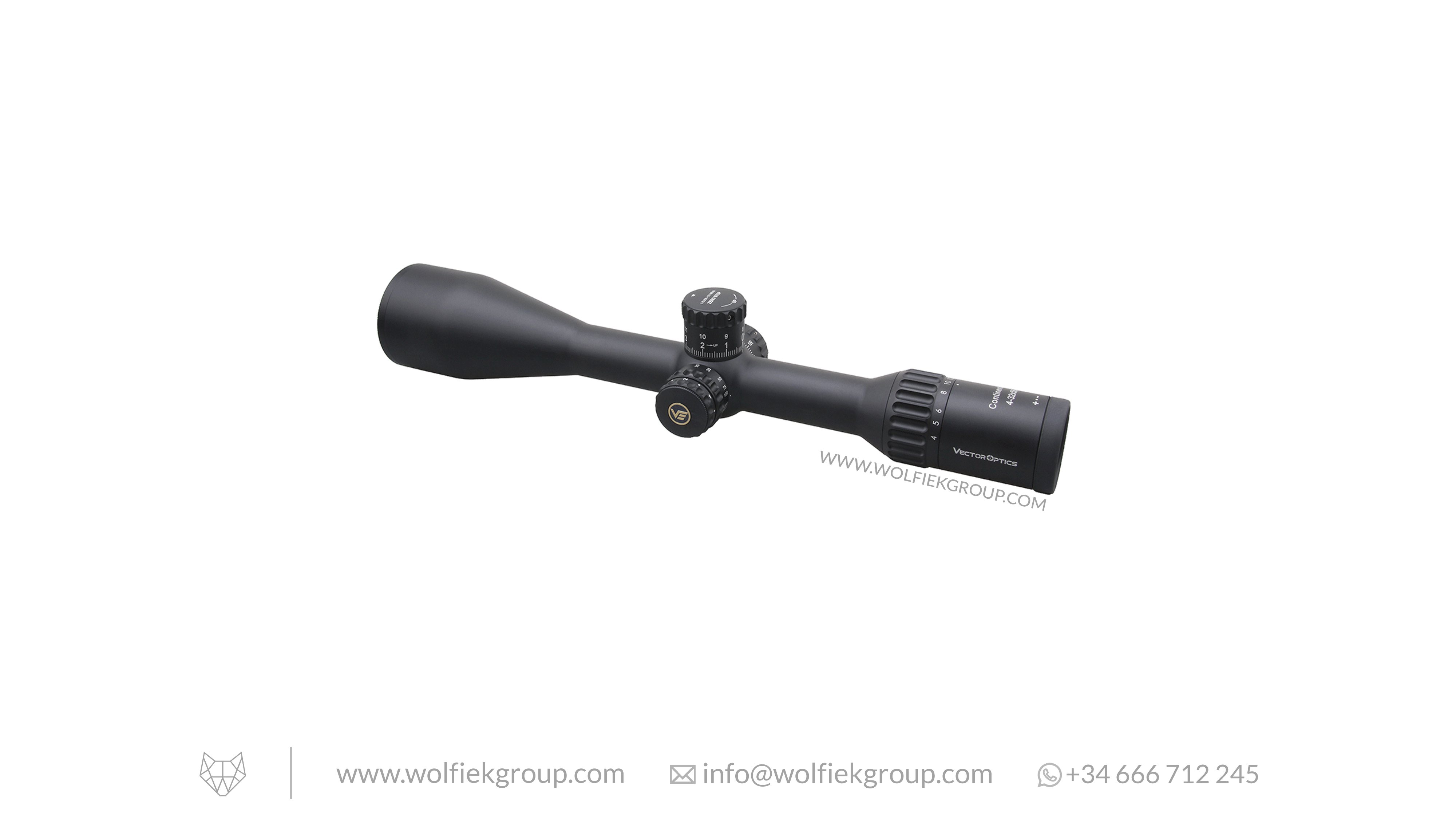 Vector Optics Continental Riflescope – x8 4-32x56 ED Tactical SFP