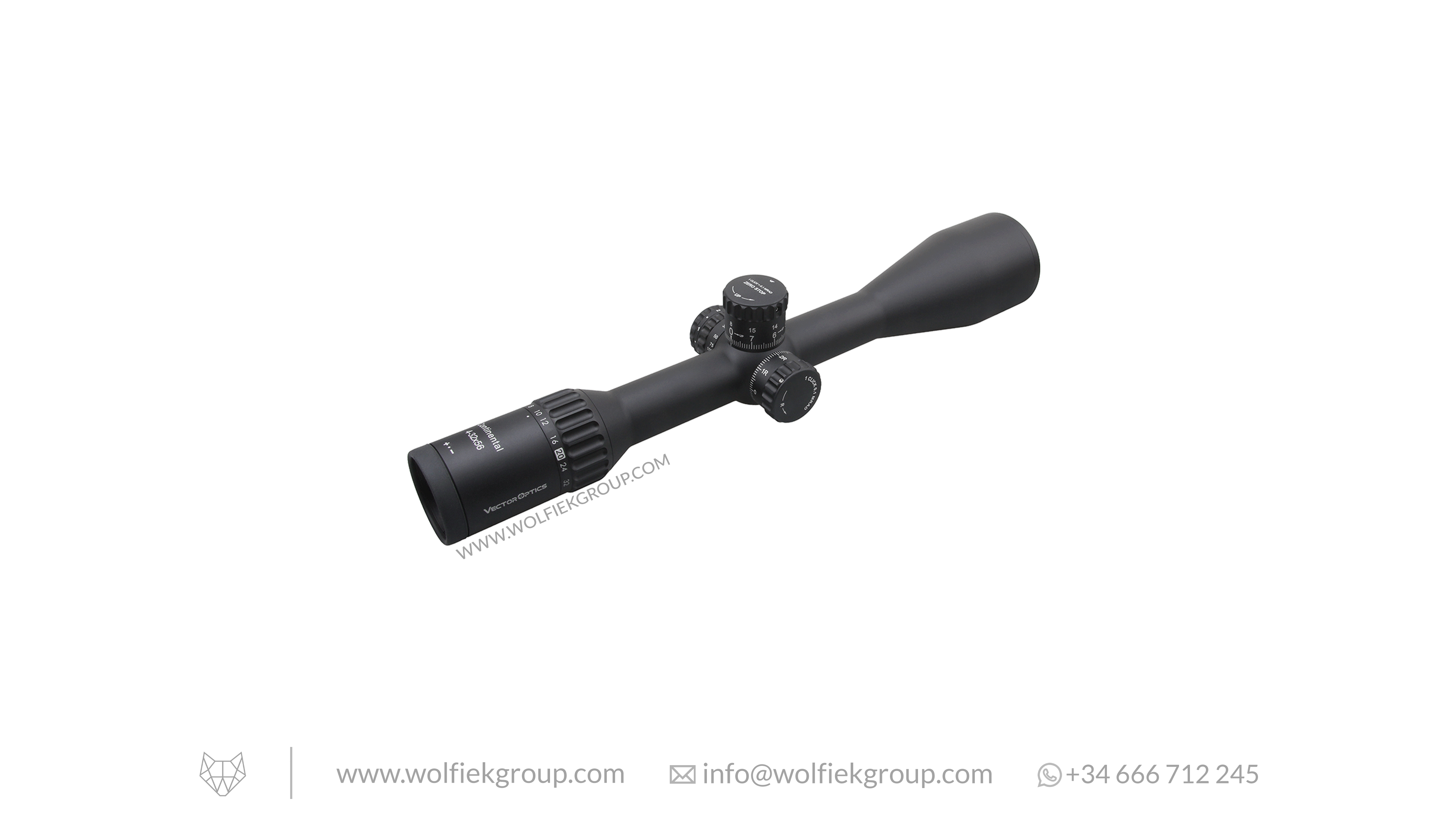 Vector Optics Continental Riflescope – x8 4-32x56 ED Tactical SFP