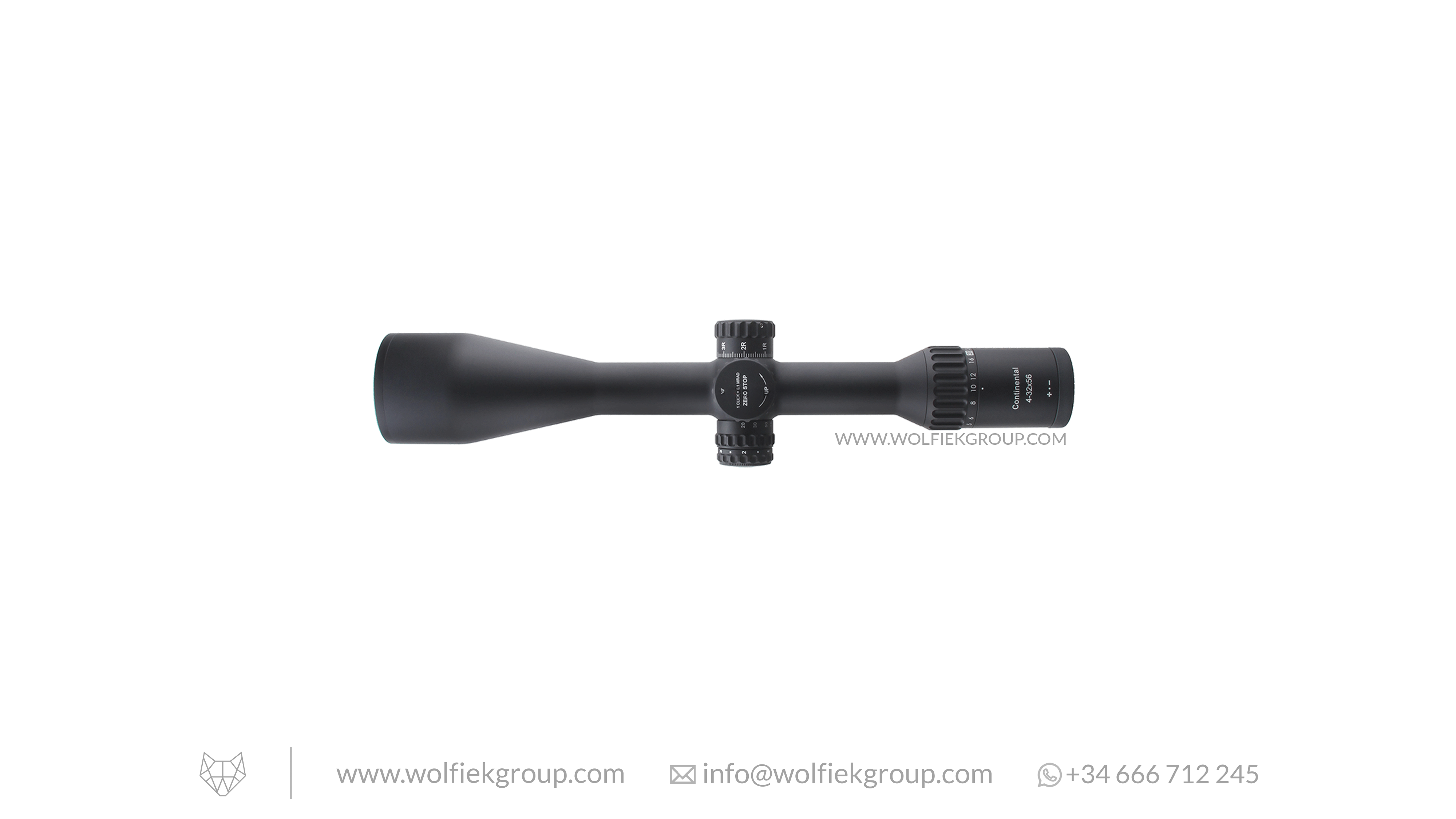 Vector Optics Continental Riflescope – x8 4-32x56 ED Tactical SFP