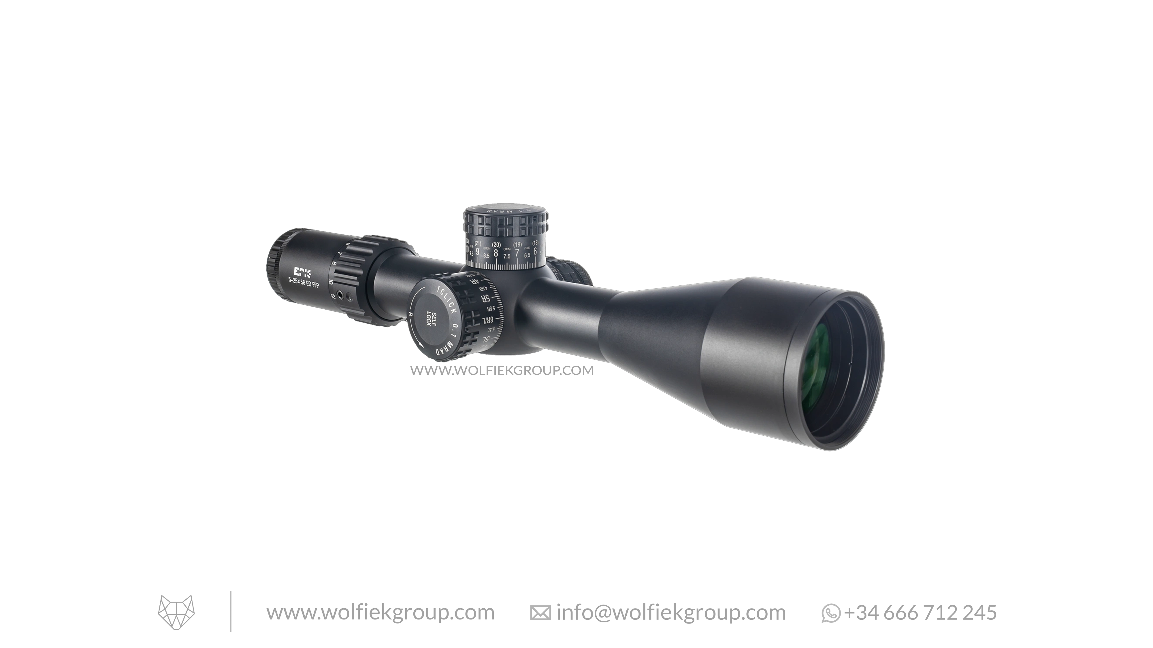 Valiant Optics EPIC Riflescope – 5-25x56 ED SF SIR FFP