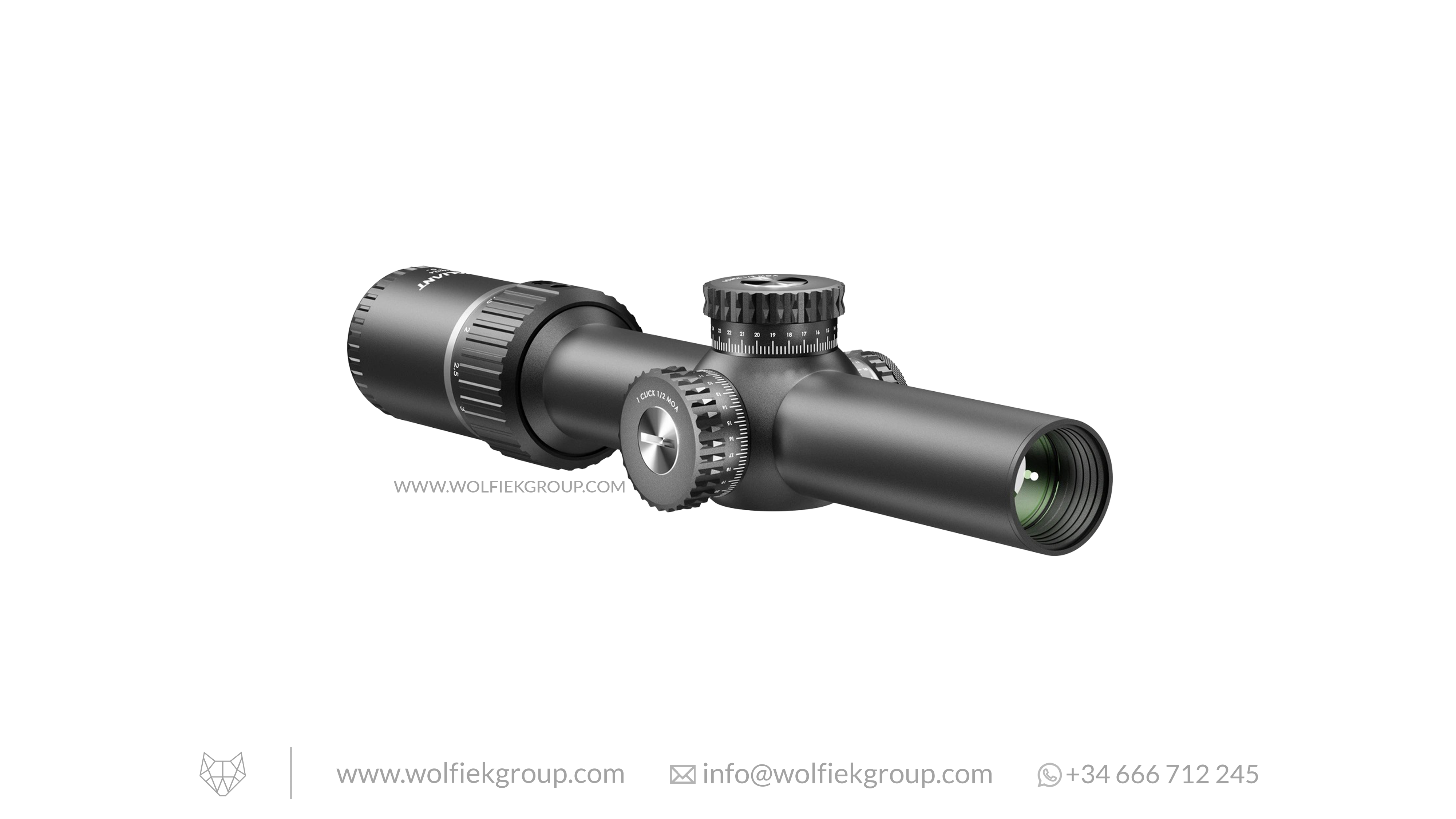 Valiant Optics Kronos Riflescope - 1-6x24 SIR