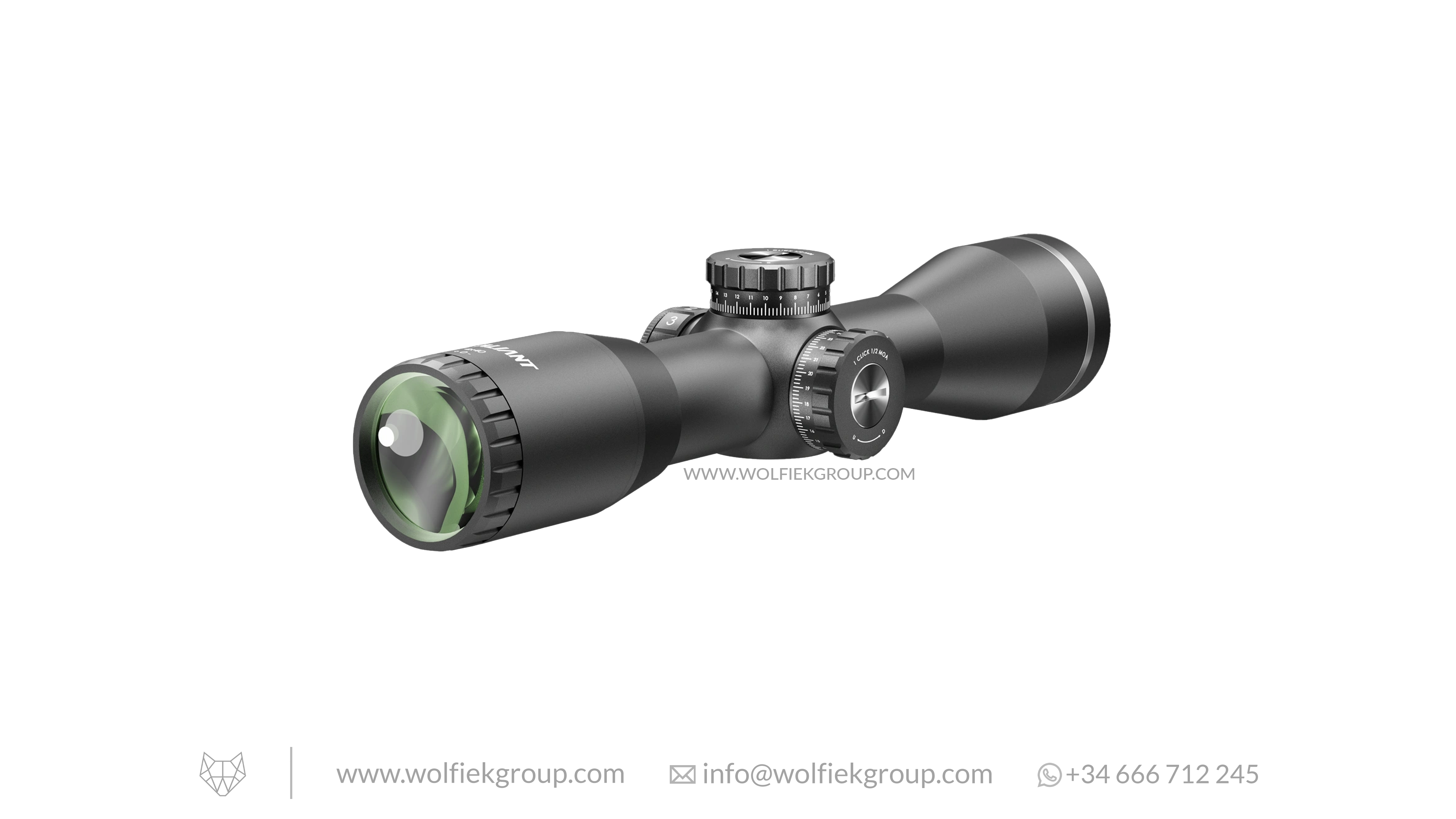 Valiant Optics Kronos Riflescope - 4x40 SIR