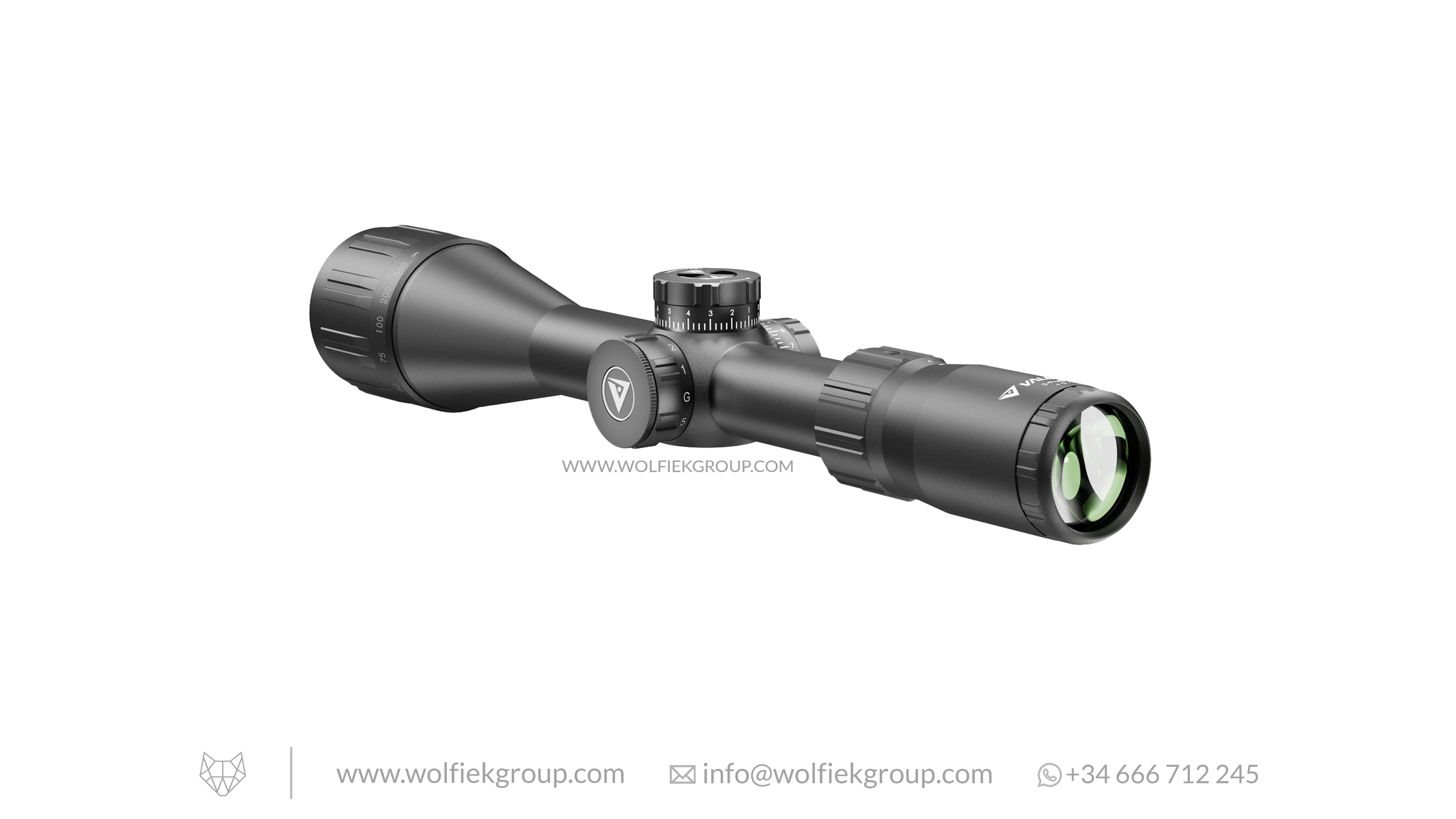 Valiant Optics Lynx Riflescope - 3-9x40 AO SIR