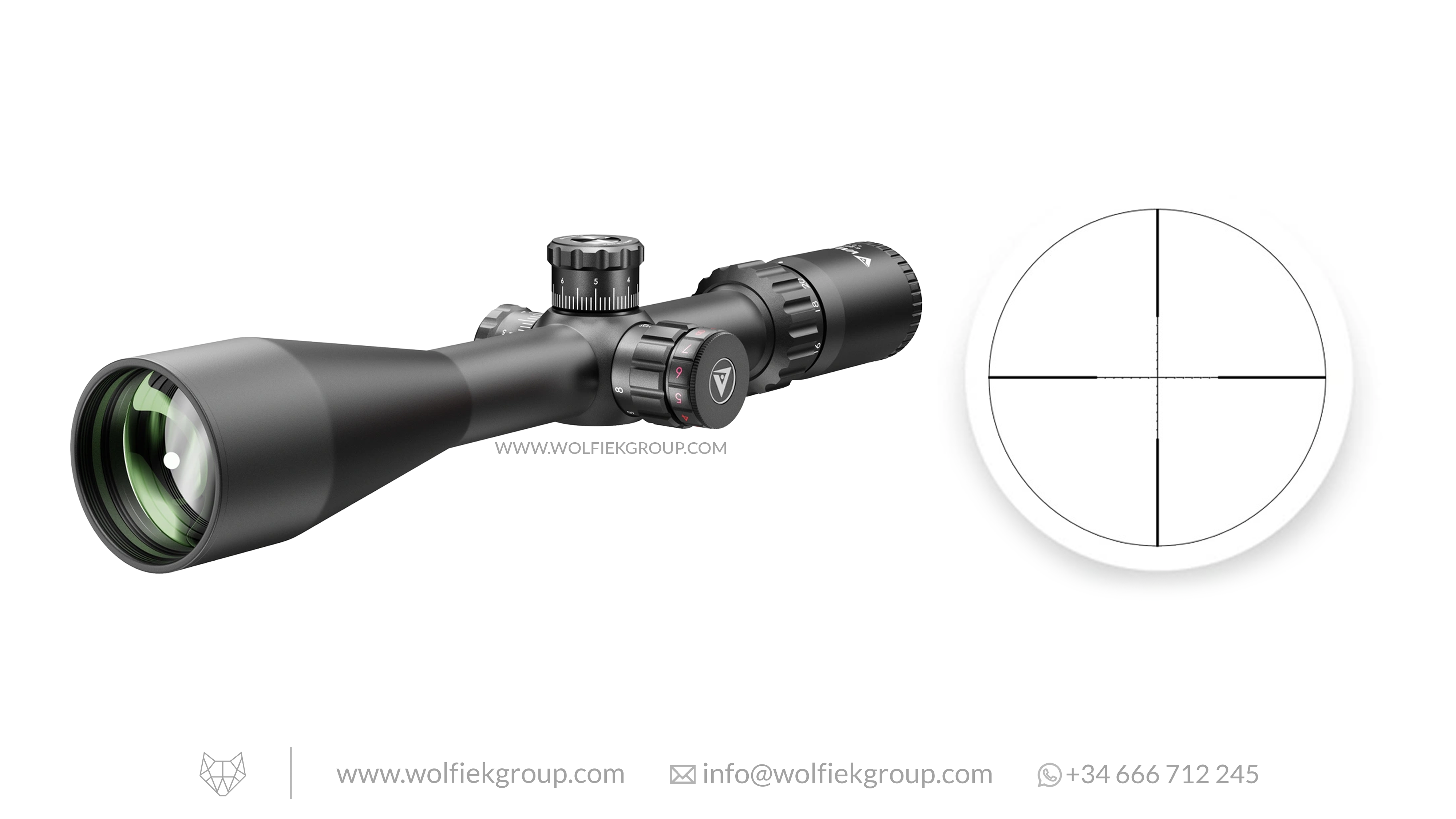 Valiant Optics Lynx Riflescope - 4-16x50 SF SIR